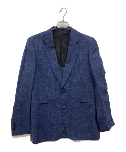 ポールスミス テーラードジャケット リネン100% 2B グレー Sサイズ ポールスミス テーラードジャケット リネン100% 2B グレー Sサイズ