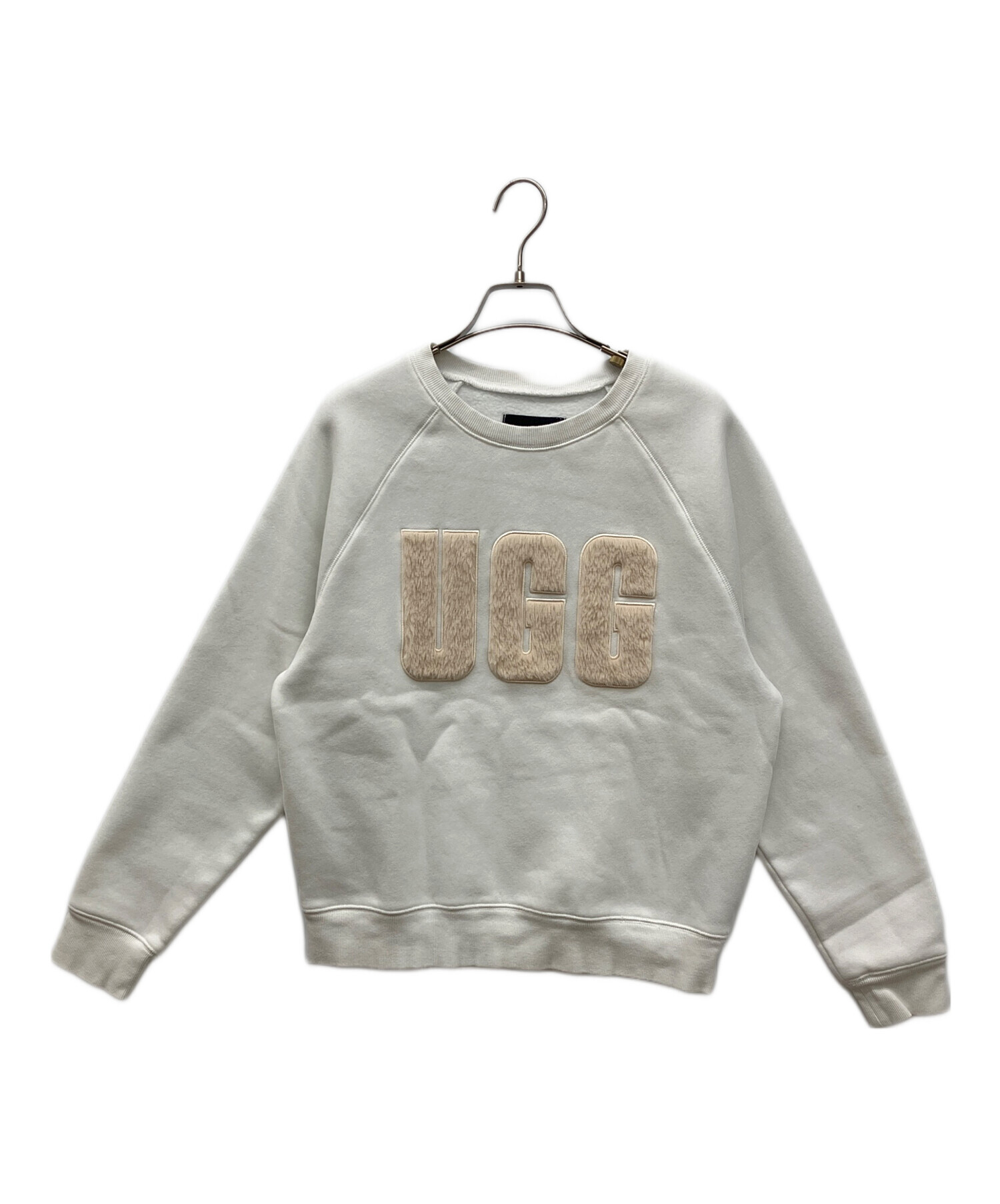 中古・古着通販】UGG (アグ) MADELINE FUZZY LOGO CREW NECK SWEAT