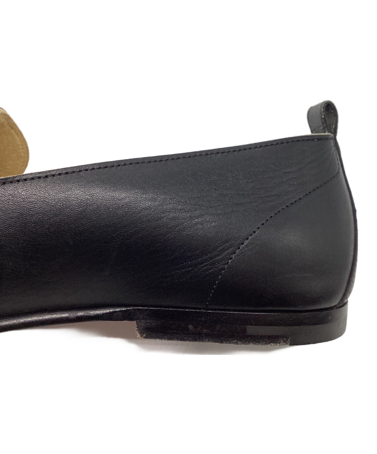 中古・古着通販】HERMES (エルメス) パンチングレザーローファー