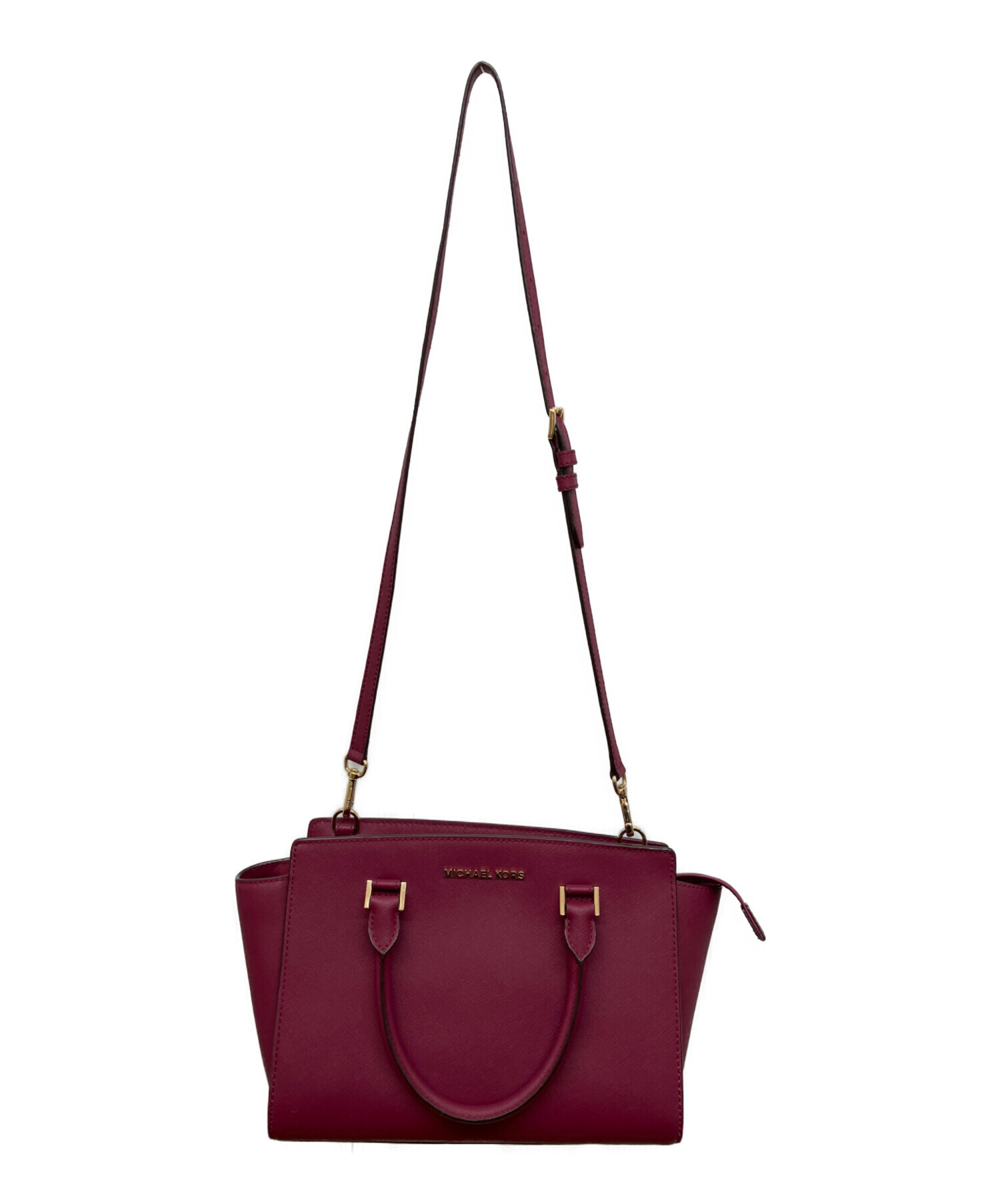 中古・古着通販】MICHAEL KORS (マイケルコース) 2WAYバッグ レッド 