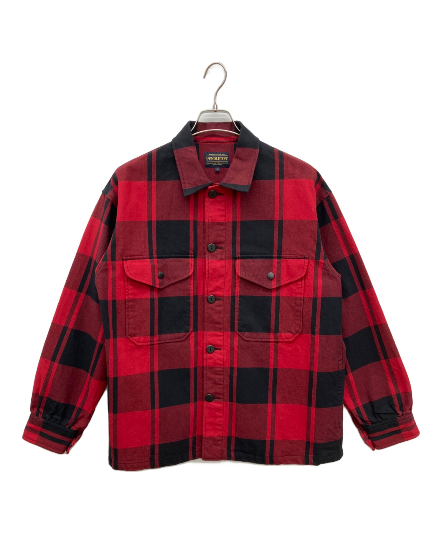 Pendleton CPOシャツジャケット L 中古・古着通販】PENDLETON (ペンドルトン) CPOシャツジャケット