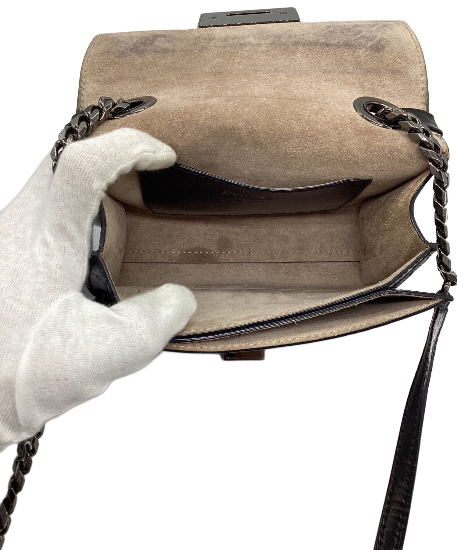中古・古着通販】JIMMY CHOO (ジミーチュウ) ミニチェーンショルダー
