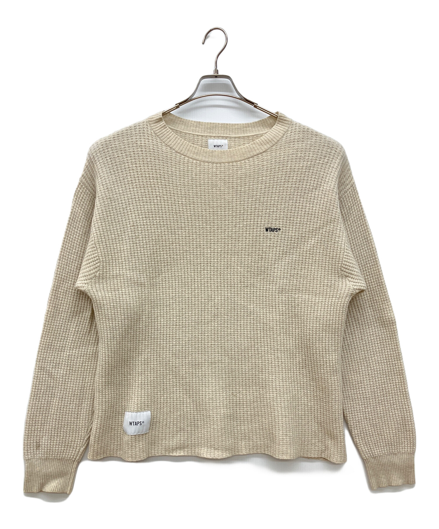 中古・古着通販】WTAPS (ダブルタップス) 19AW WAFFLE/SWEATER.WOOL
