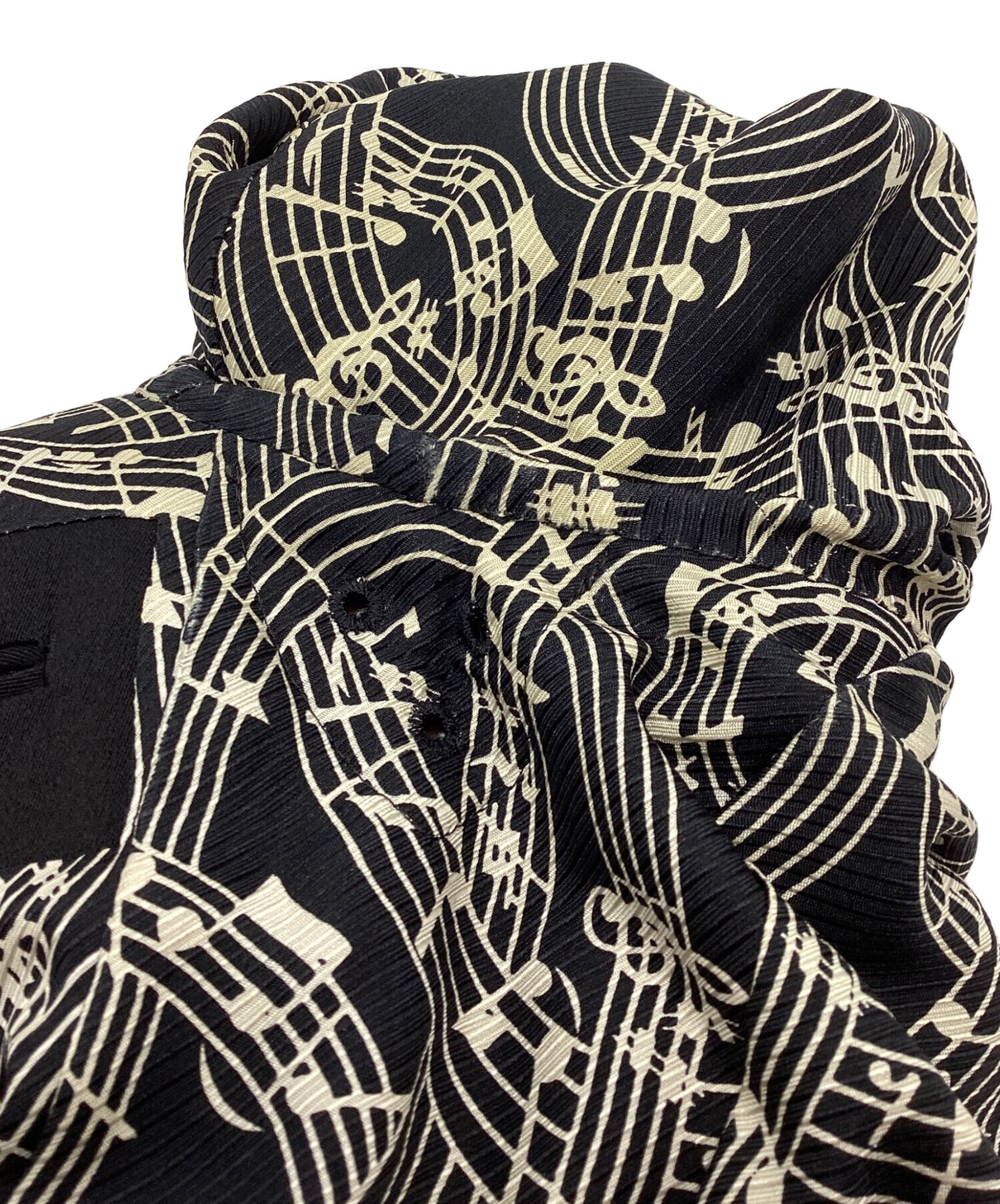 中古・古着通販】NUMBER (N)INE (ナンバーナイン) 07SS裏地音符柄