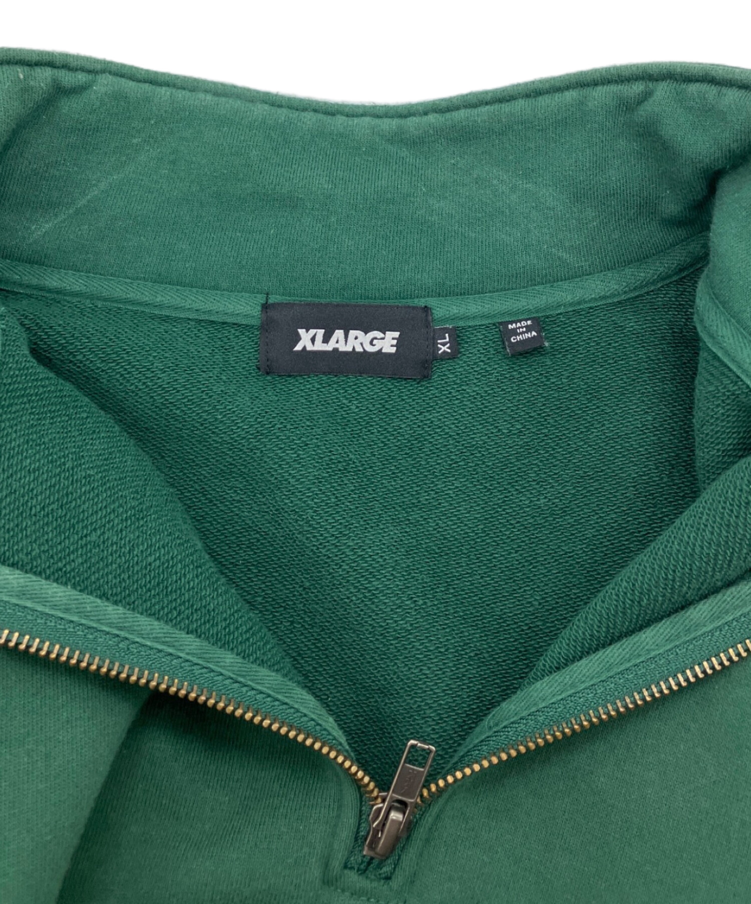 中古・古着通販】X-LARGE (エクストララージ) レコーズハーフジップ 