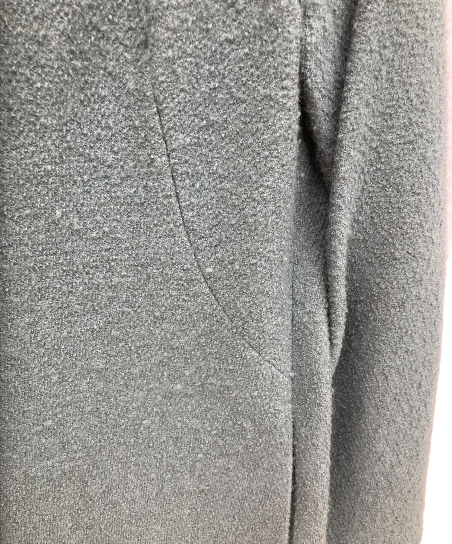 中古・古着通販】Sybilla (シビラ) 刺繍ノーカラーコート グリーン 