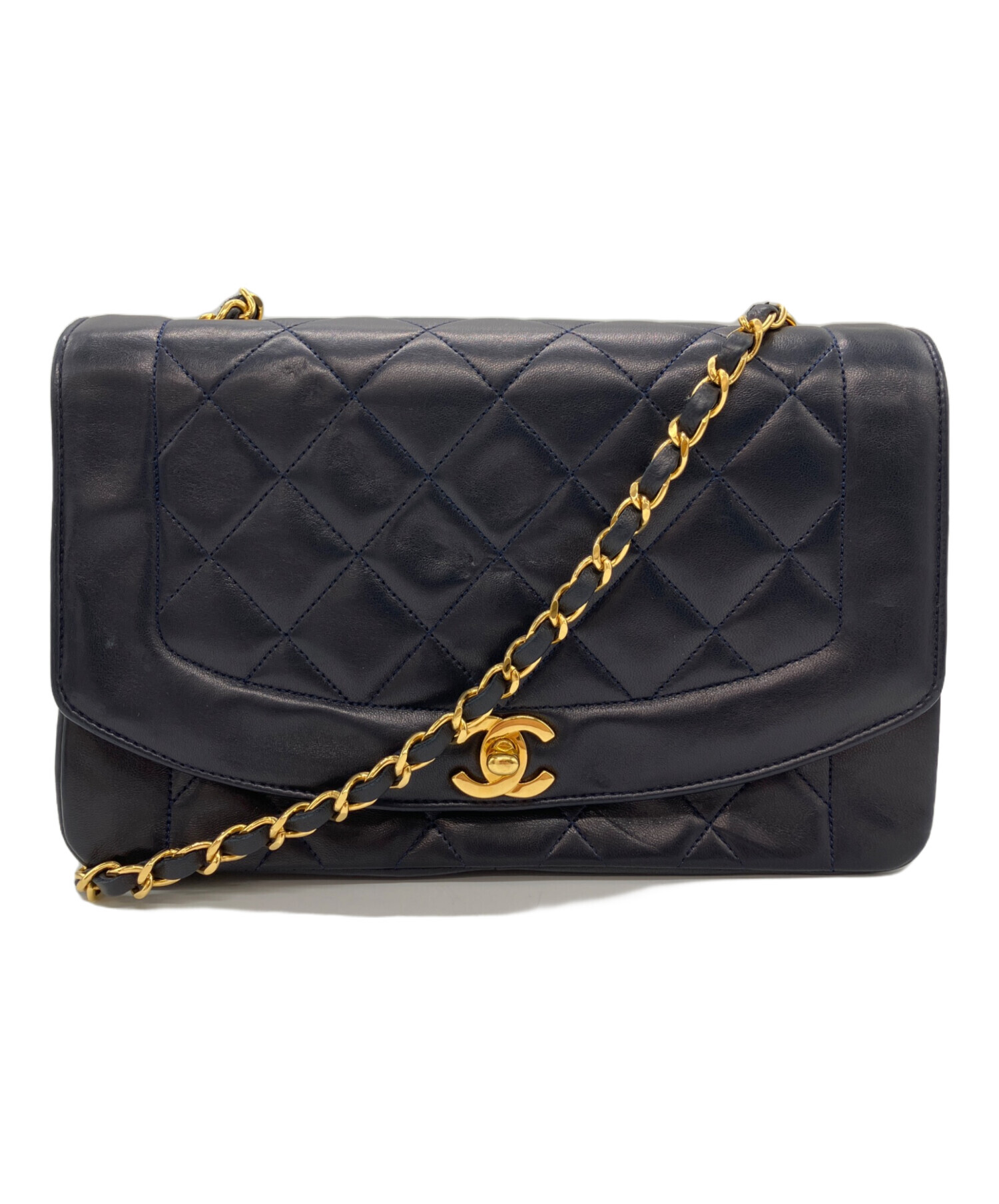 シャネル　ダイアナフラップA01164　ヴィンテージ97年【未使用保管品】 シャネル CHANEL ダイアナ 22 シングルフラップ チェーン ショルダー