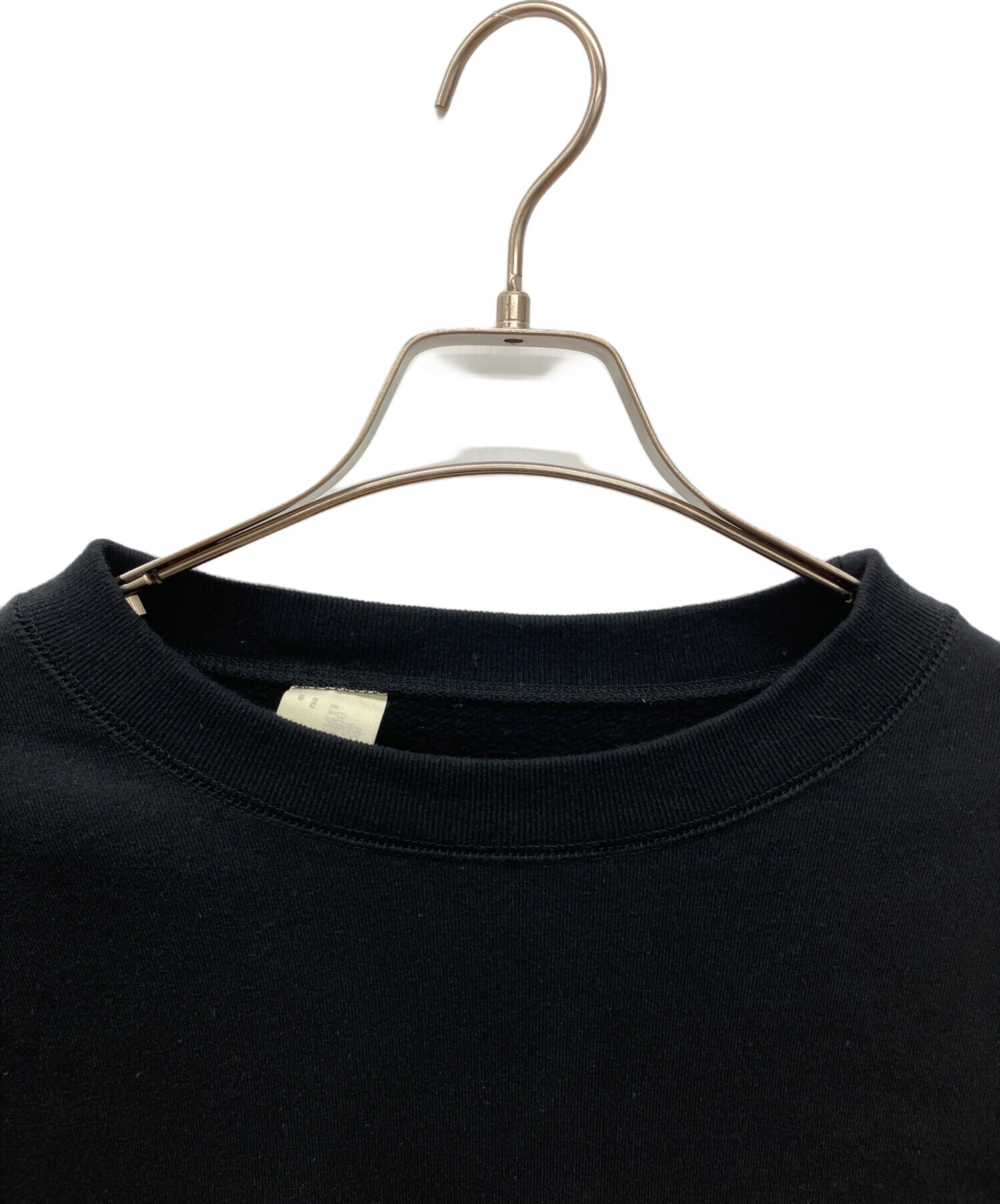 中古・古着通販】N.HOOLYWOOD (エヌ ハリウッド) SWEATSHIRT BLACK