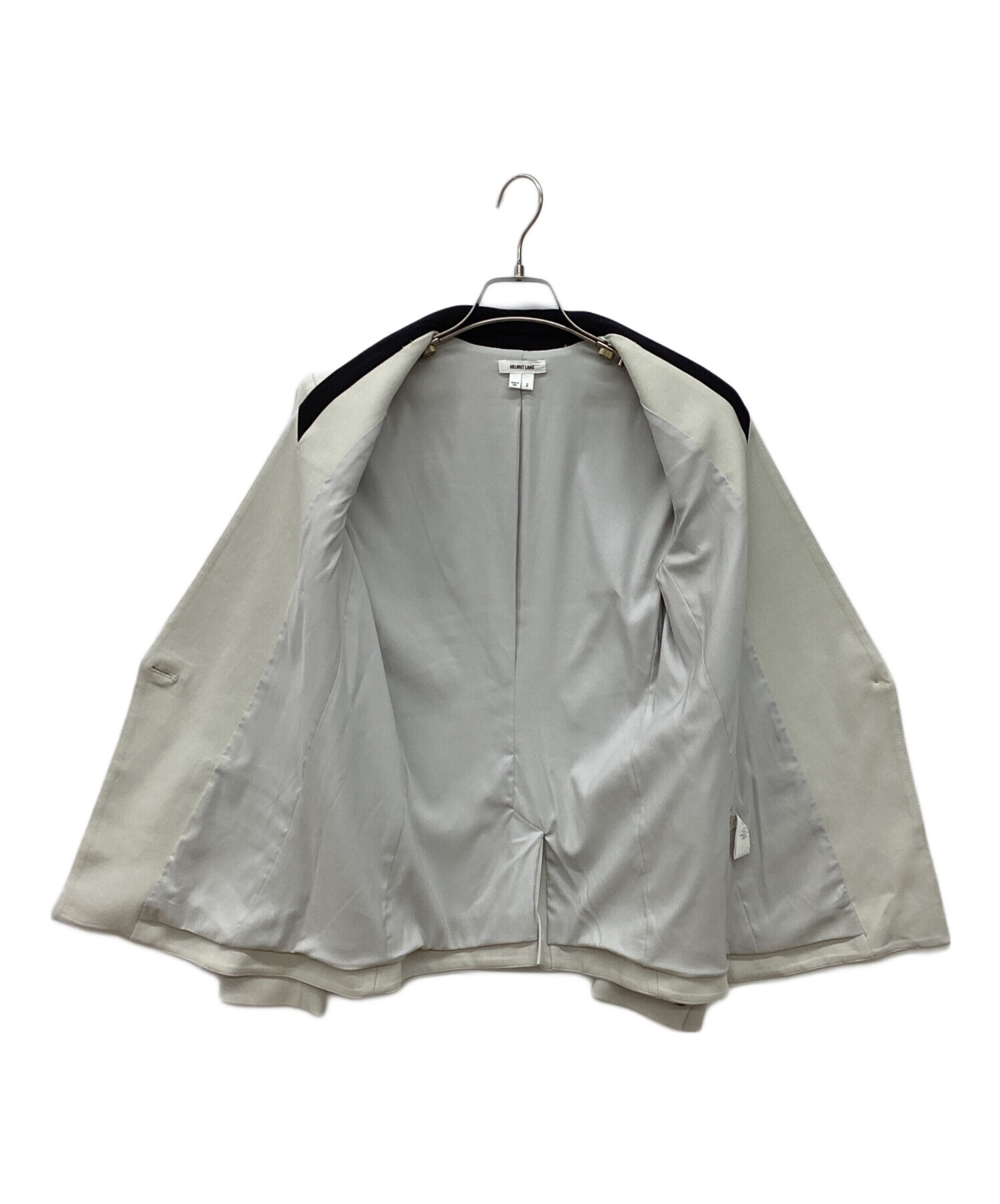 中古・古着通販】HELMUT LANG (ヘルムートラング) ノーカラー