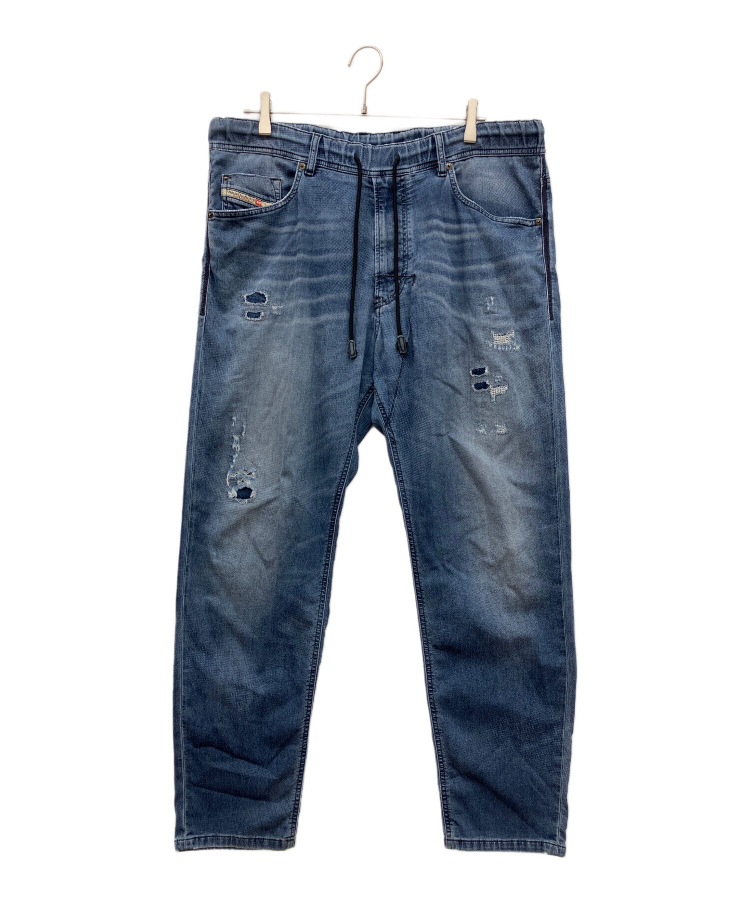 中古・古着通販】DIESEL (ディーゼル) NARROT リペア加工ジョグ