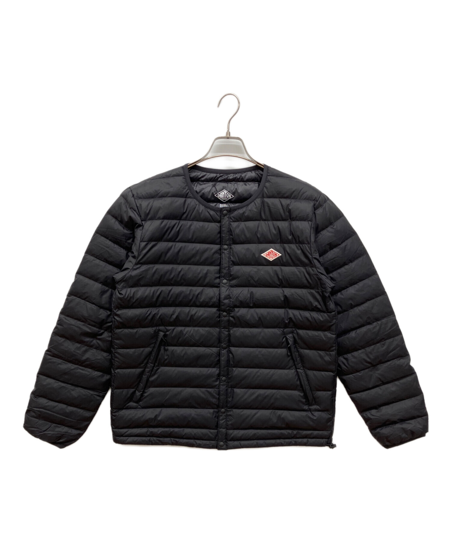 中古・古着通販】DANTON (ダントン) インナーダウン ブラック サイズ