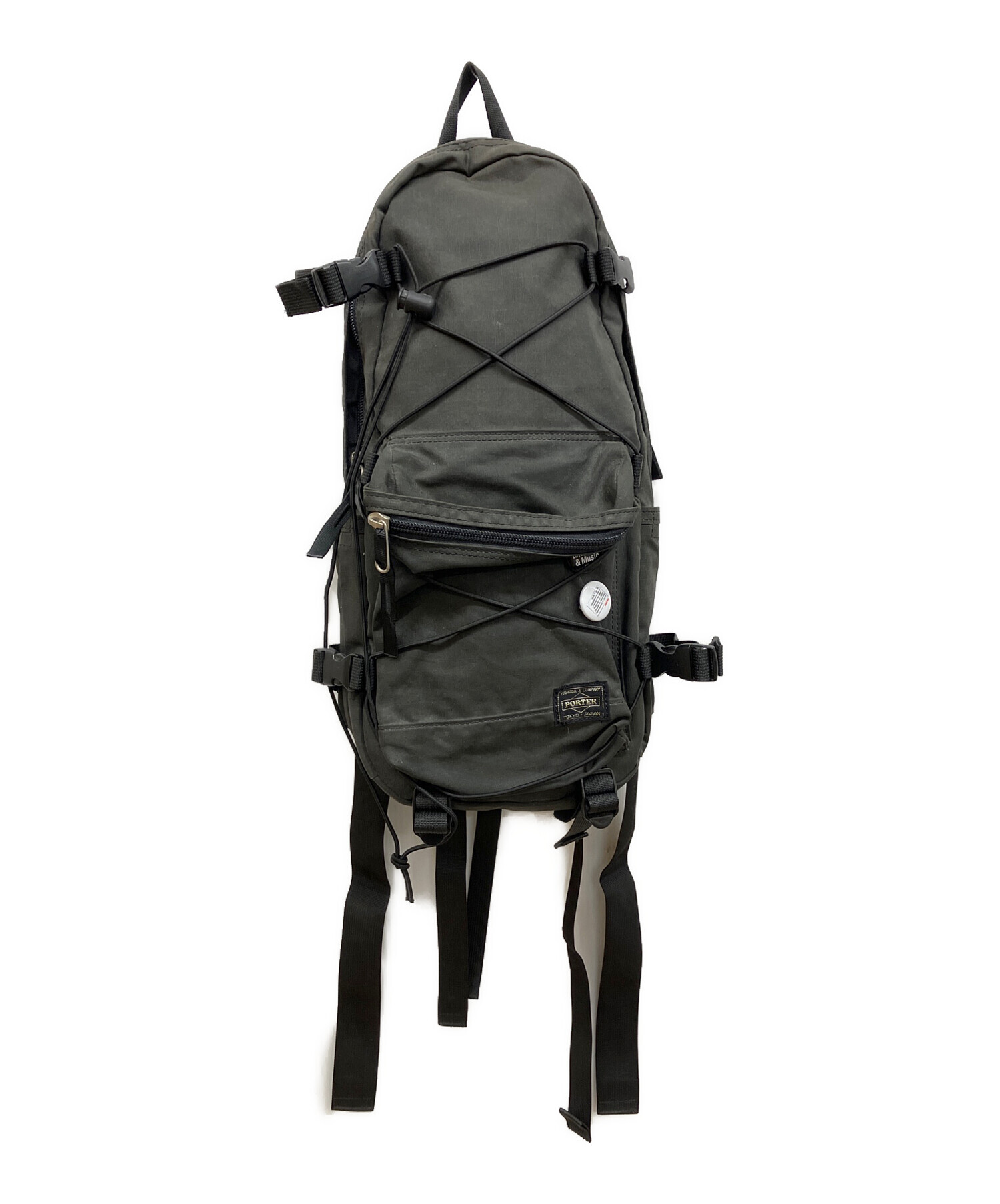 中古・古着通販】PORTER (ポーター) リュック ブラック｜ブランド 