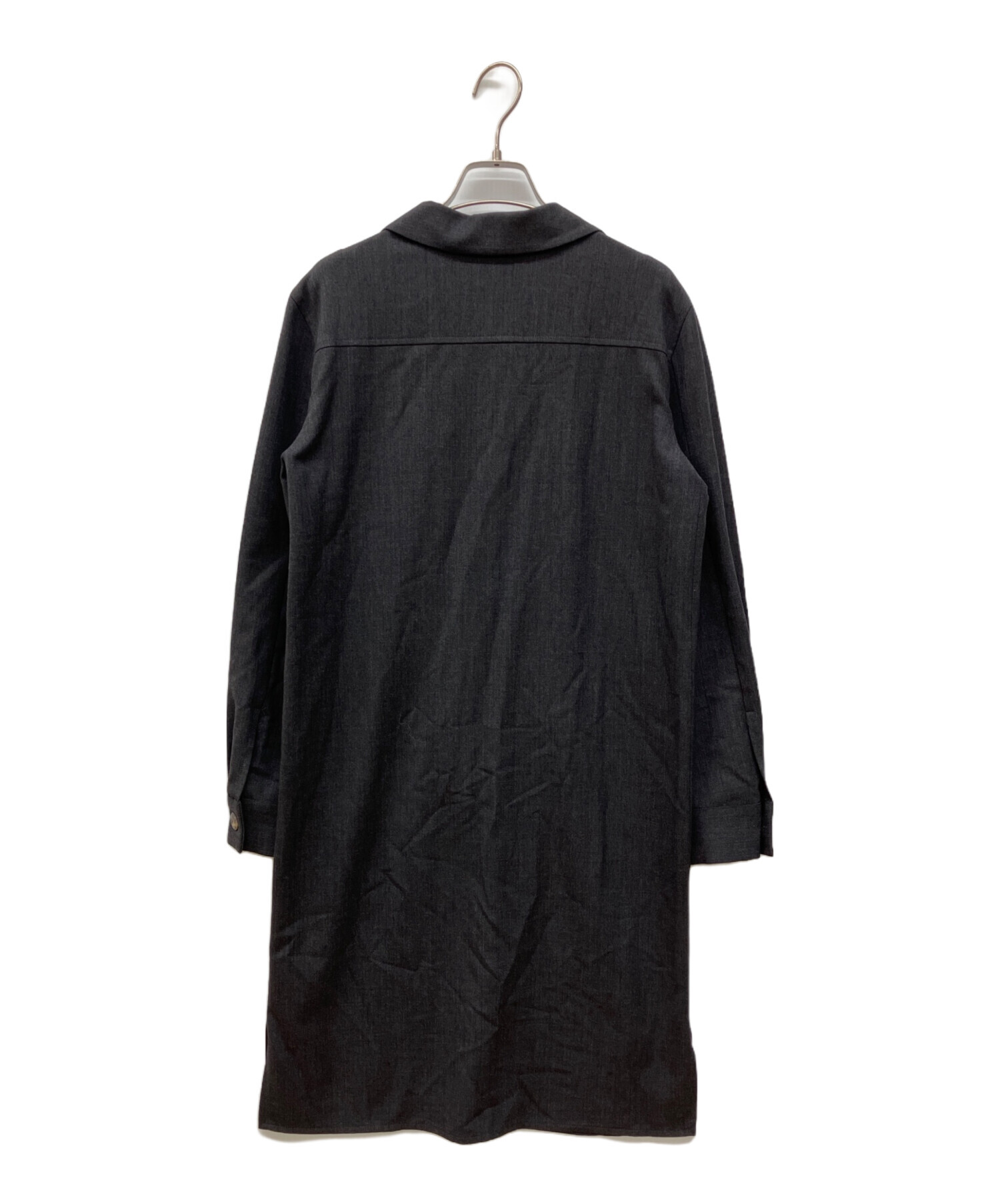 中古・古着通販】MaxMara (マックスマーラ) ウール比翼シャツ
