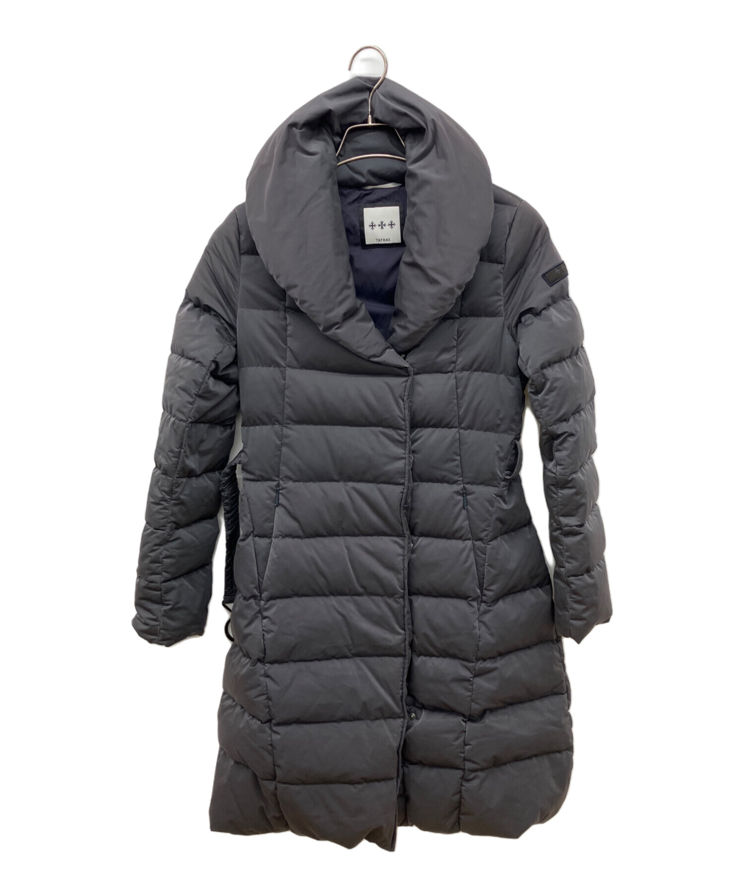 中古・古着通販】TATRAS (タトラス) ダウンコート グレー サイズ:01