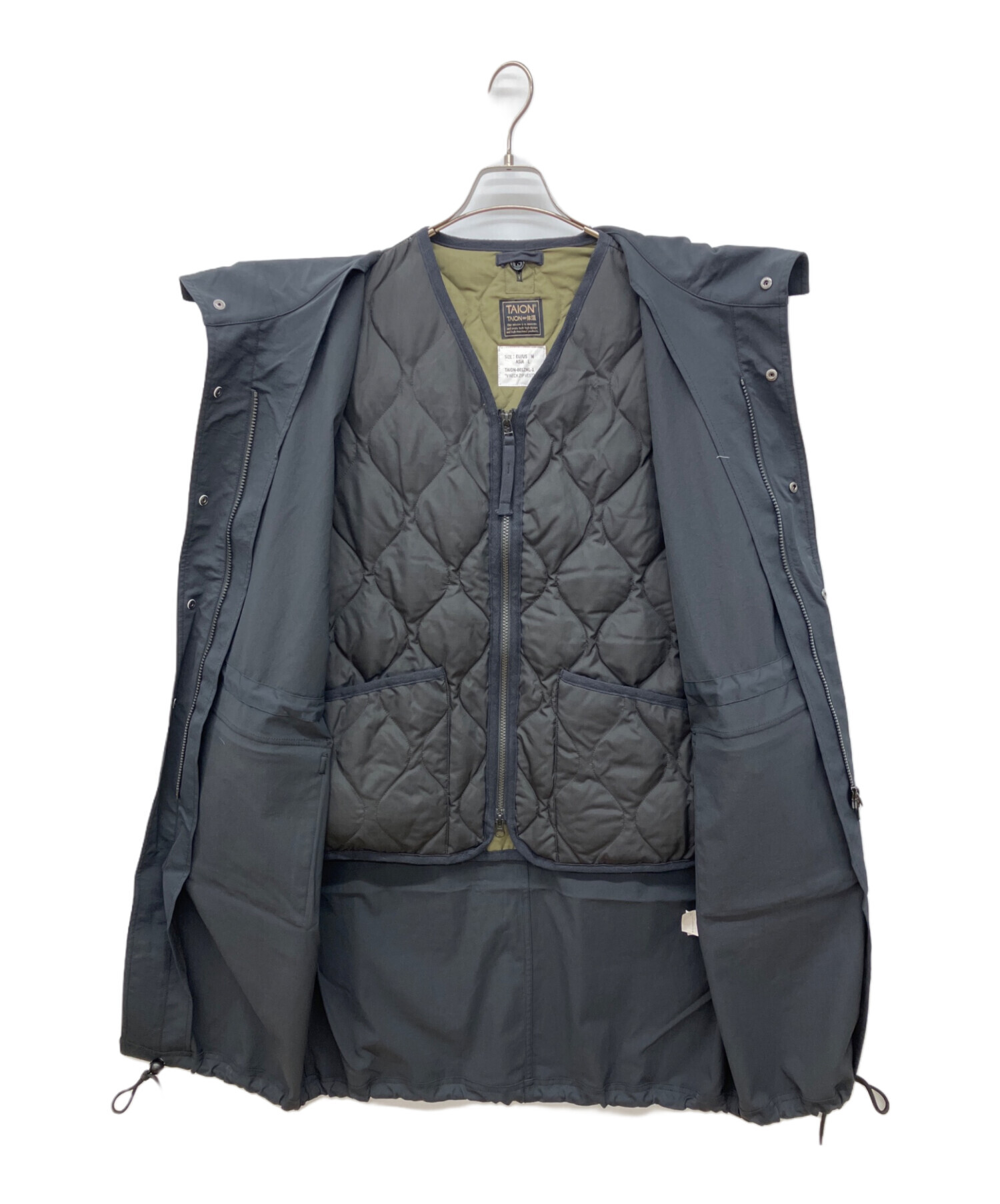 中古・古着通販】TAION (タイオン) CR-MILITARY HOODIE ミリタリー