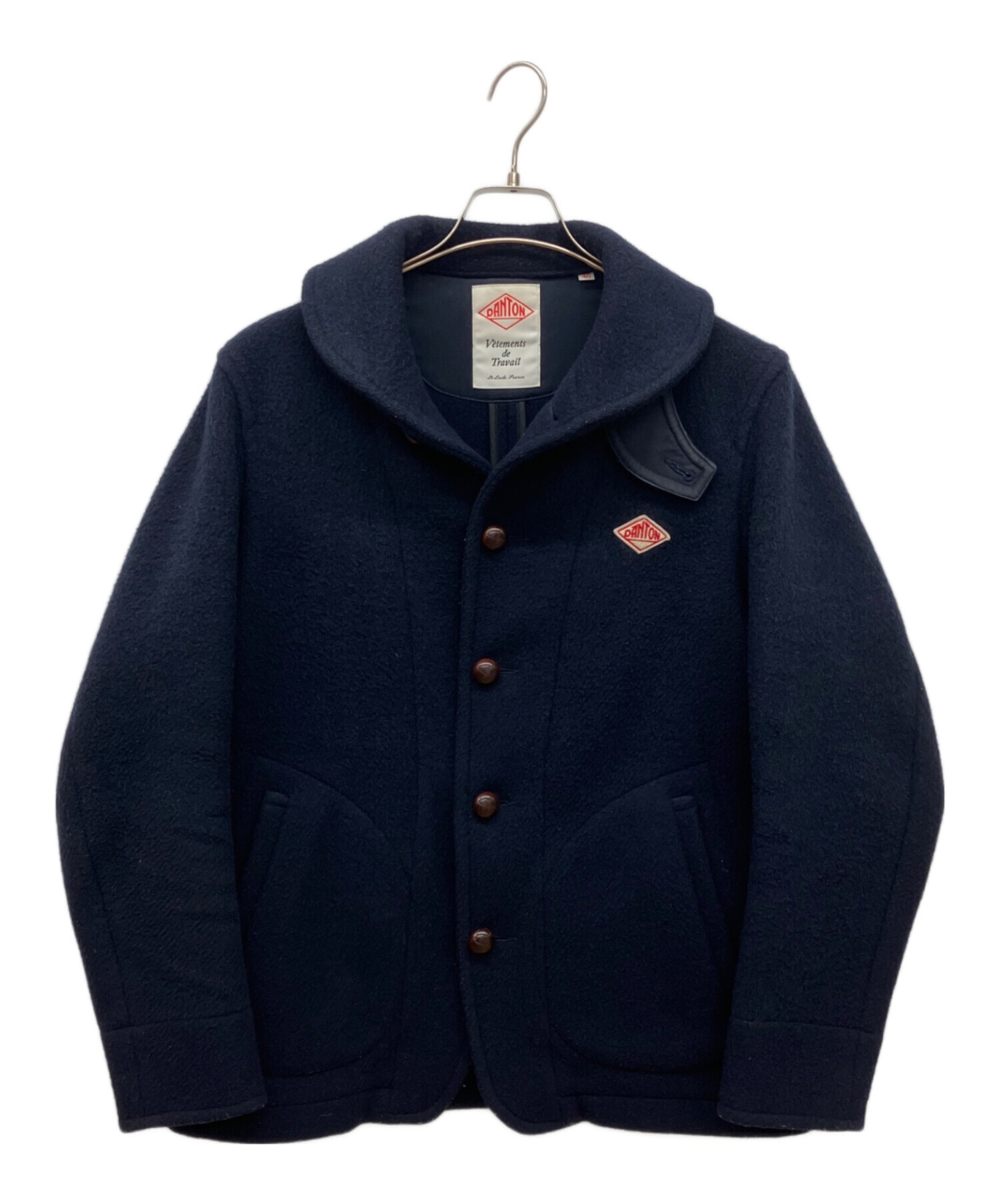 中古・古着通販】DANTON (ダントン) 丸襟ウールモッサジャケット
