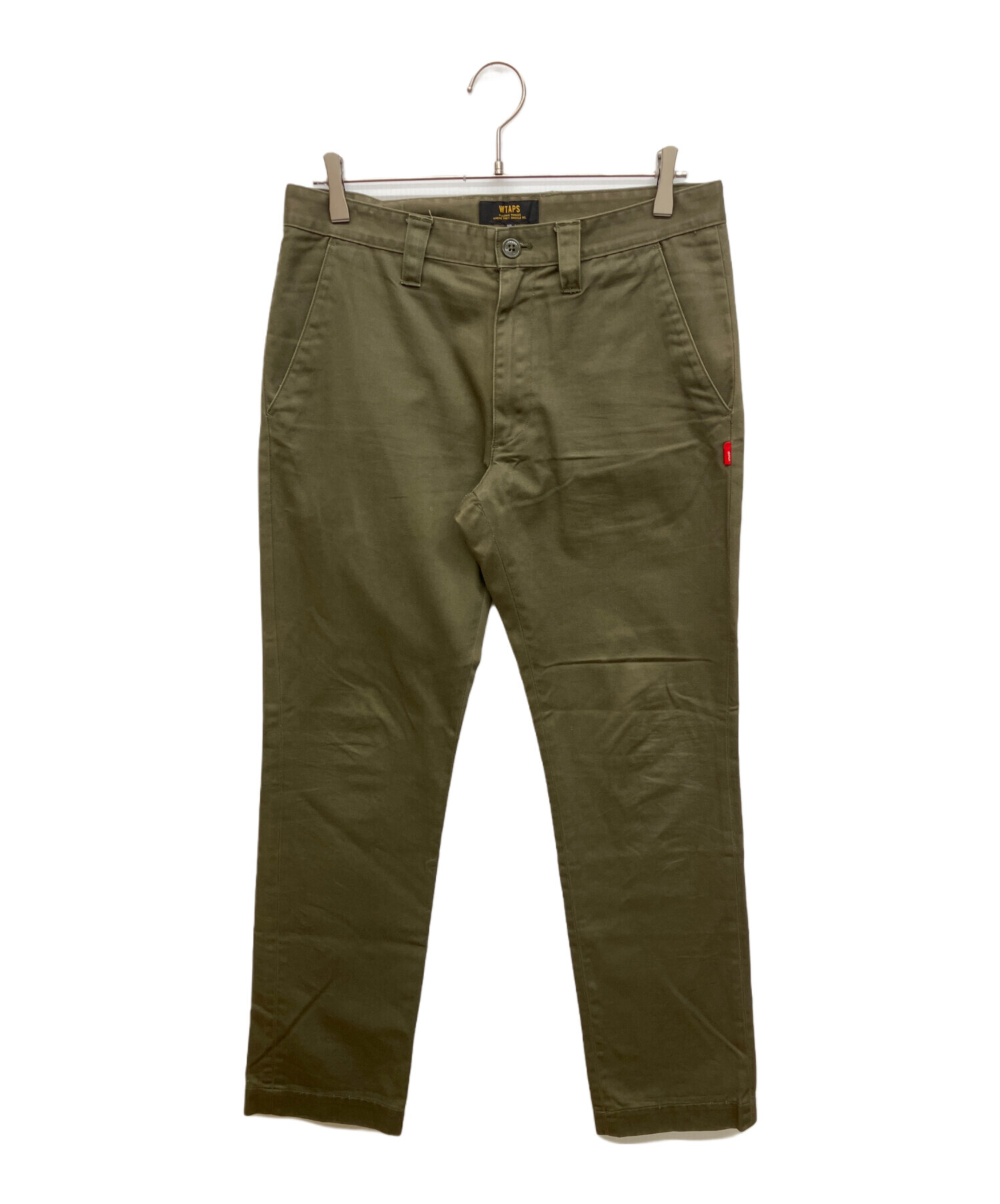 中古・古着通販】WTAPS (ダブルタップス) KHAKI TIGHT TROUSERS