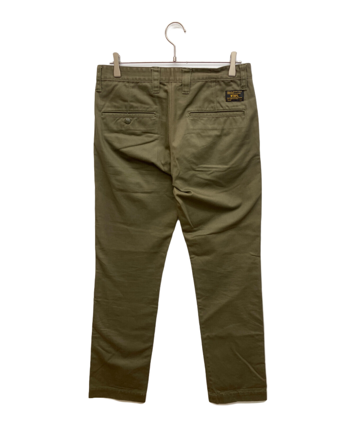 中古・古着通販】WTAPS (ダブルタップス) KHAKI TIGHT TROUSERS