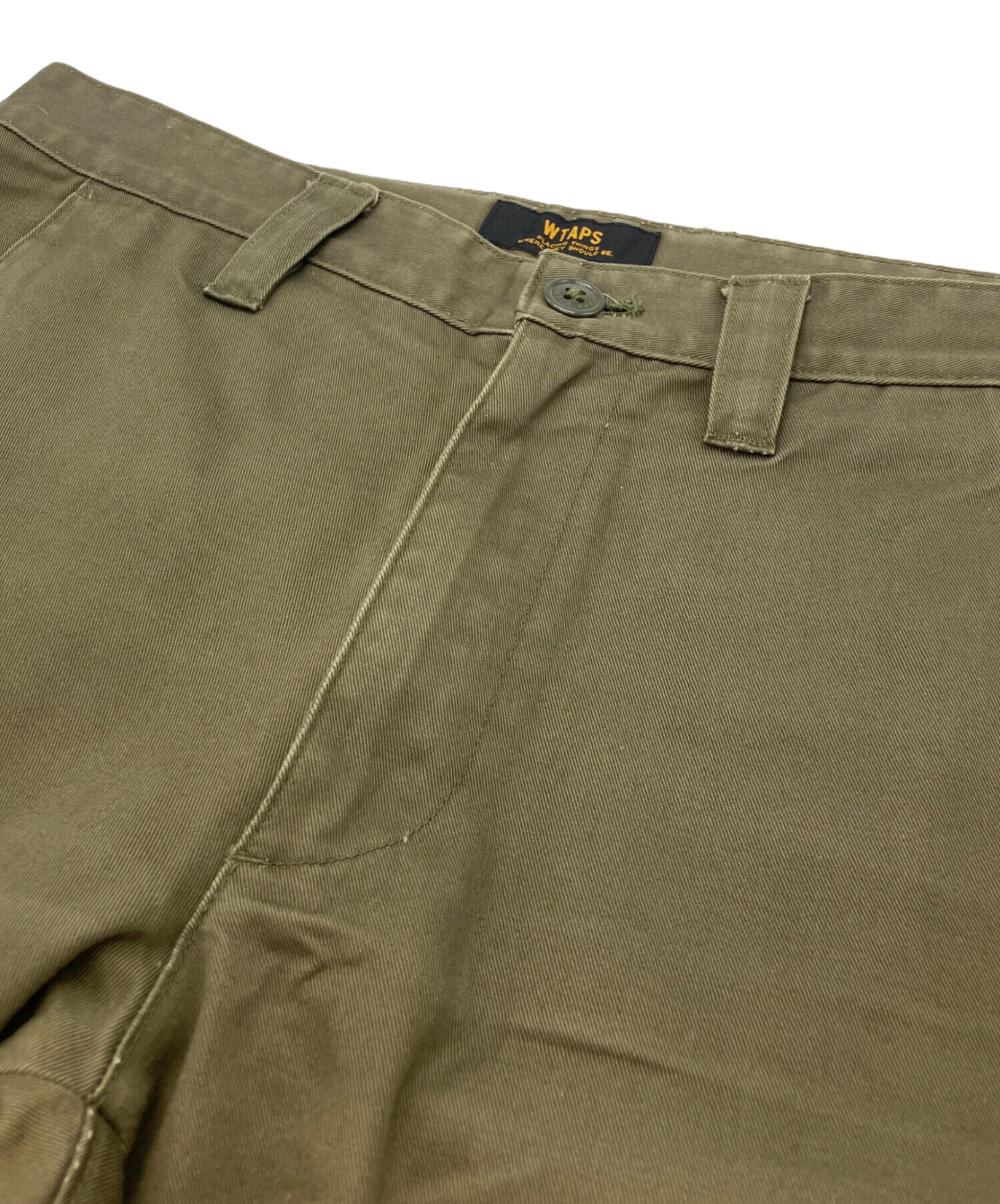wtaps KHAKI TIGHT ダブルタップス カーキタイト パンツ WTAPS（ダブルタップス） 19SS KHAKI TIGHT/TROUSERS.COTTON.TWILL