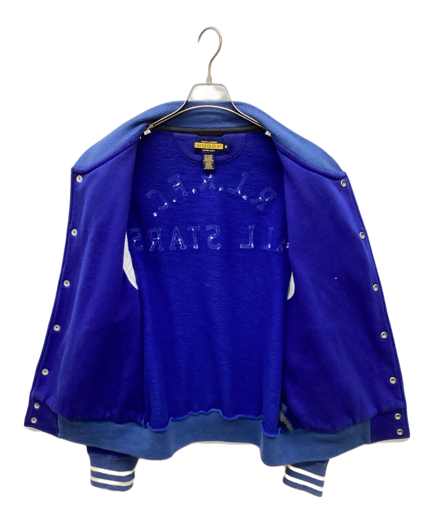 Rugby Ralph Lauren スタジャン M ネイビー 中古・古着通販】Rugby