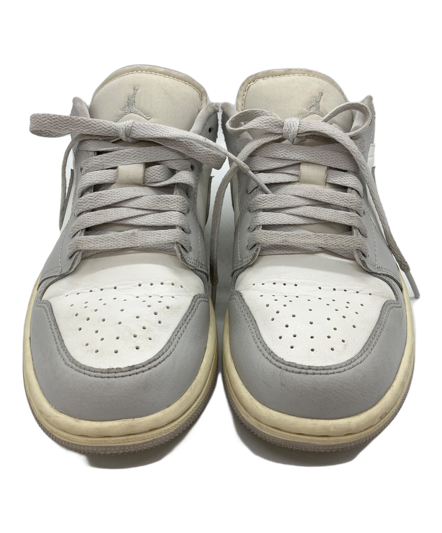 中古・古着通販】NIKE (ナイキ) AIR JORDAN1 Low グレー サイズ:24cm 