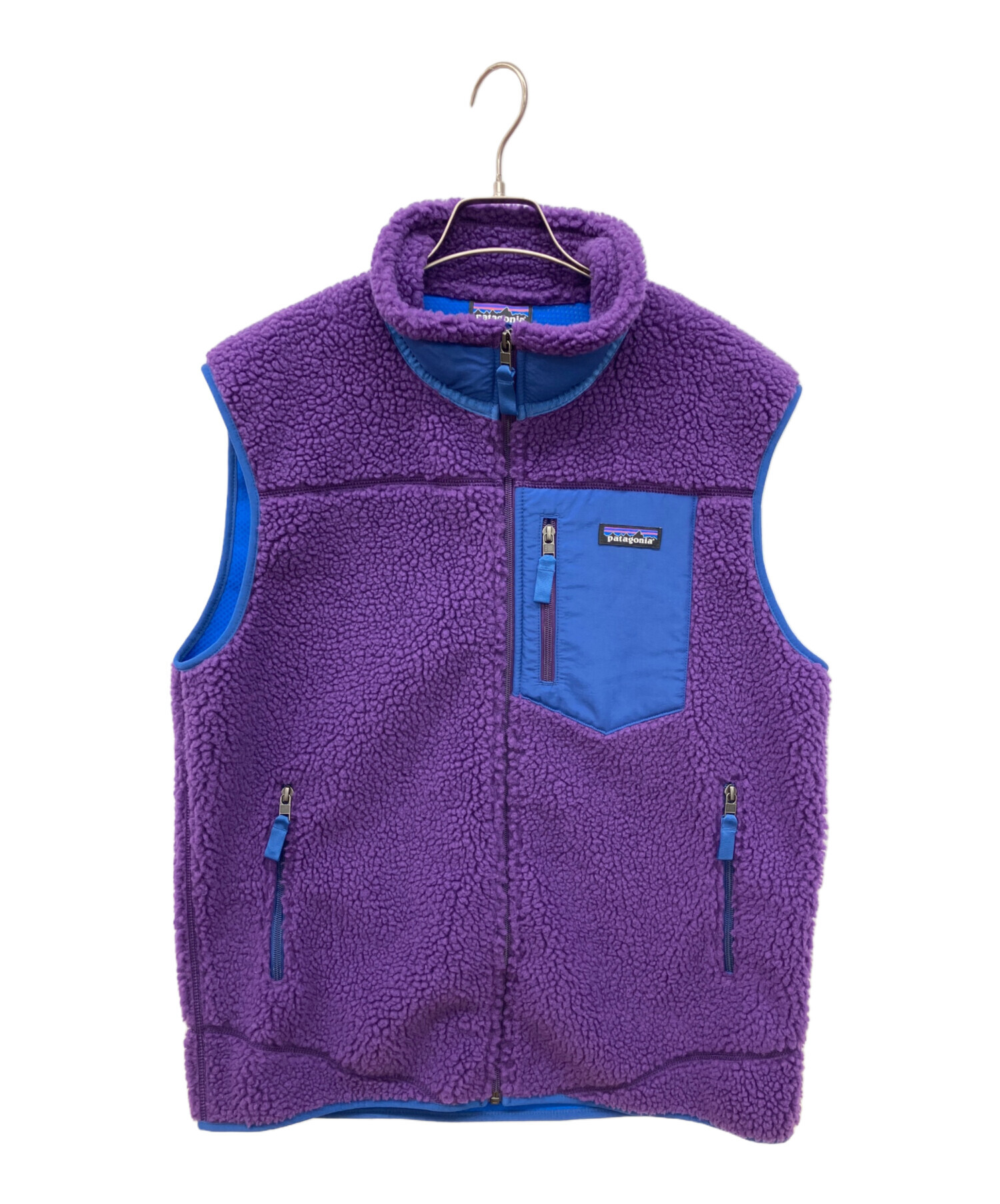 patagonia パタゴニア クラシックレトロXベスト 紫×青 S 中古・古着通販】Patagonia (パタゴニア) Men's Classic Retro-X Vest