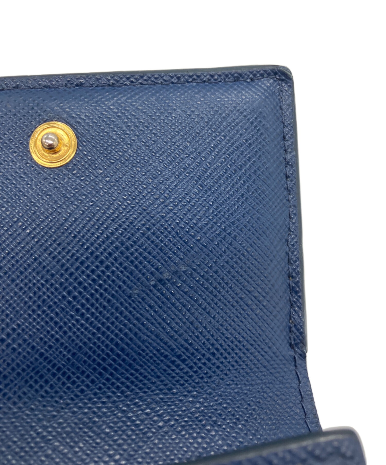 中古・古着通販】PRADA (プラダ) サフィアーノ メタルロゴ ミニ