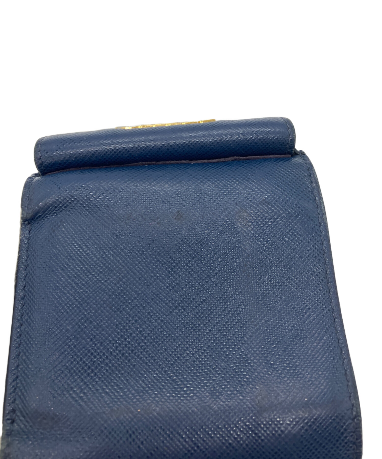 中古・古着通販】PRADA (プラダ) サフィアーノ メタルロゴ ミニ