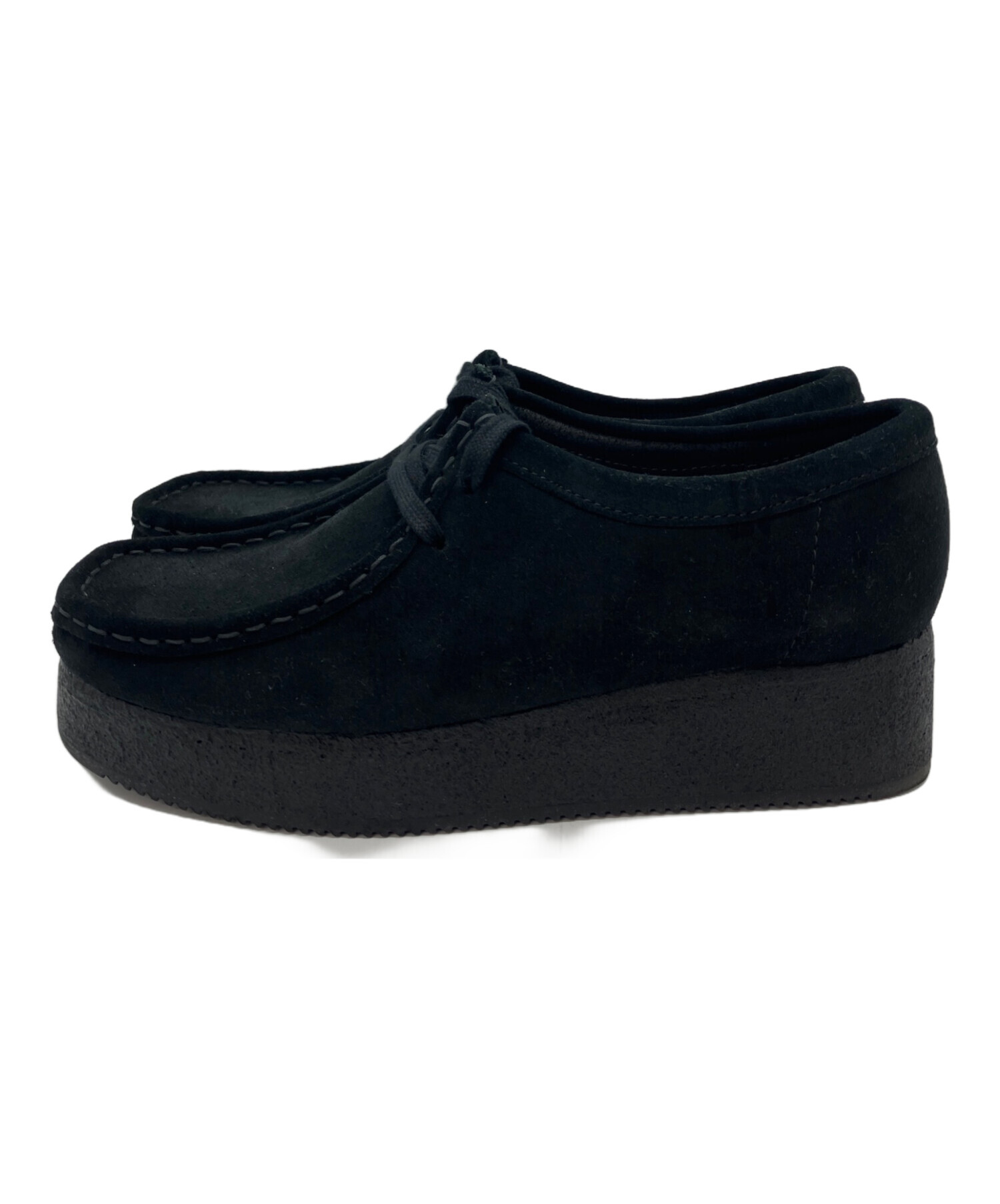 中古・古着通販】CLARKS (クラークス) 厚底ワラビーシューズ