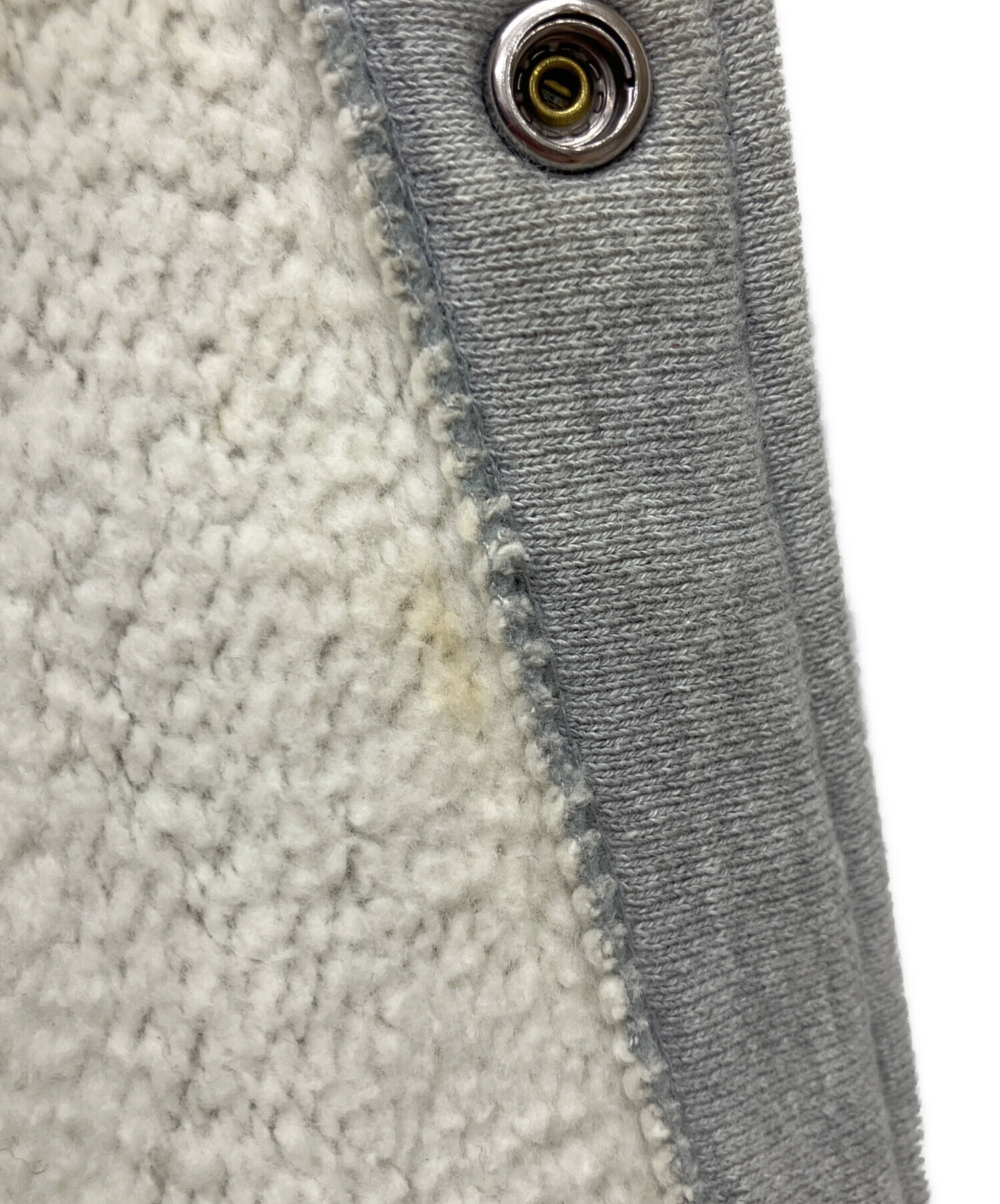 中古・古着通販】EVISU (エヴィス) スウェットカーディガン グレー 