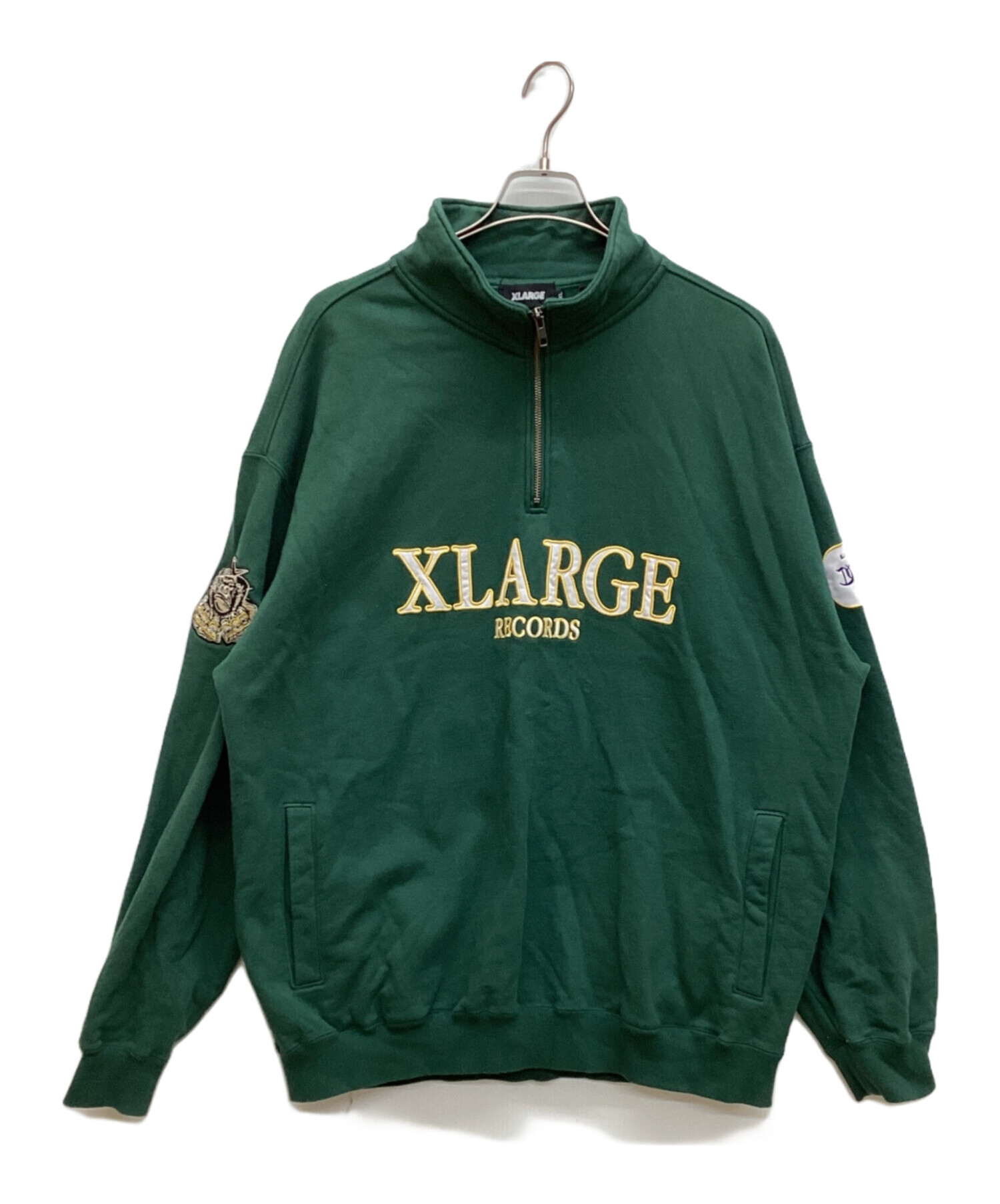 中古・古着通販】X-LARGE (エクストララージ) レコーズハーフジップ 