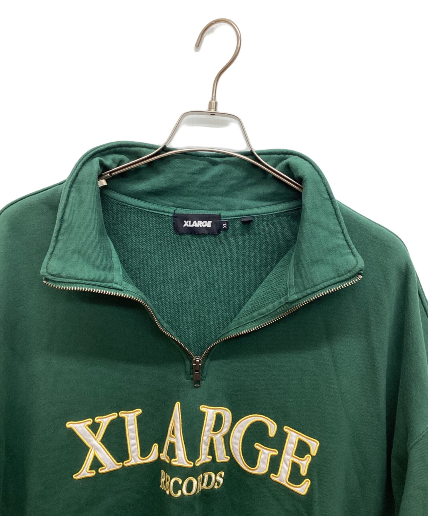 中古・古着通販】X-LARGE (エクストララージ) レコーズハーフジップ 