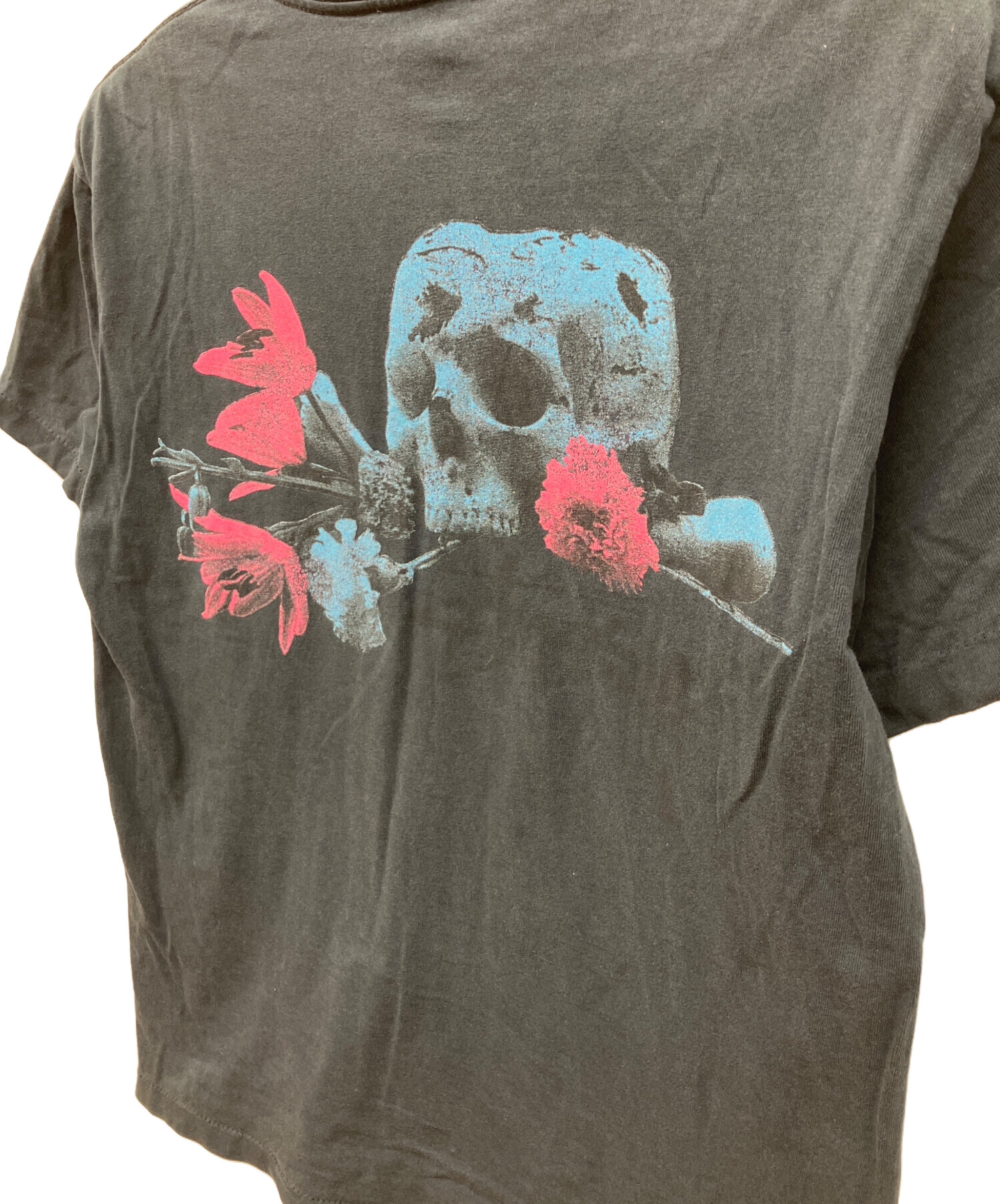 中古・古着通販】stussy (ステューシー) 00's 紺タグ スカルフラワー
