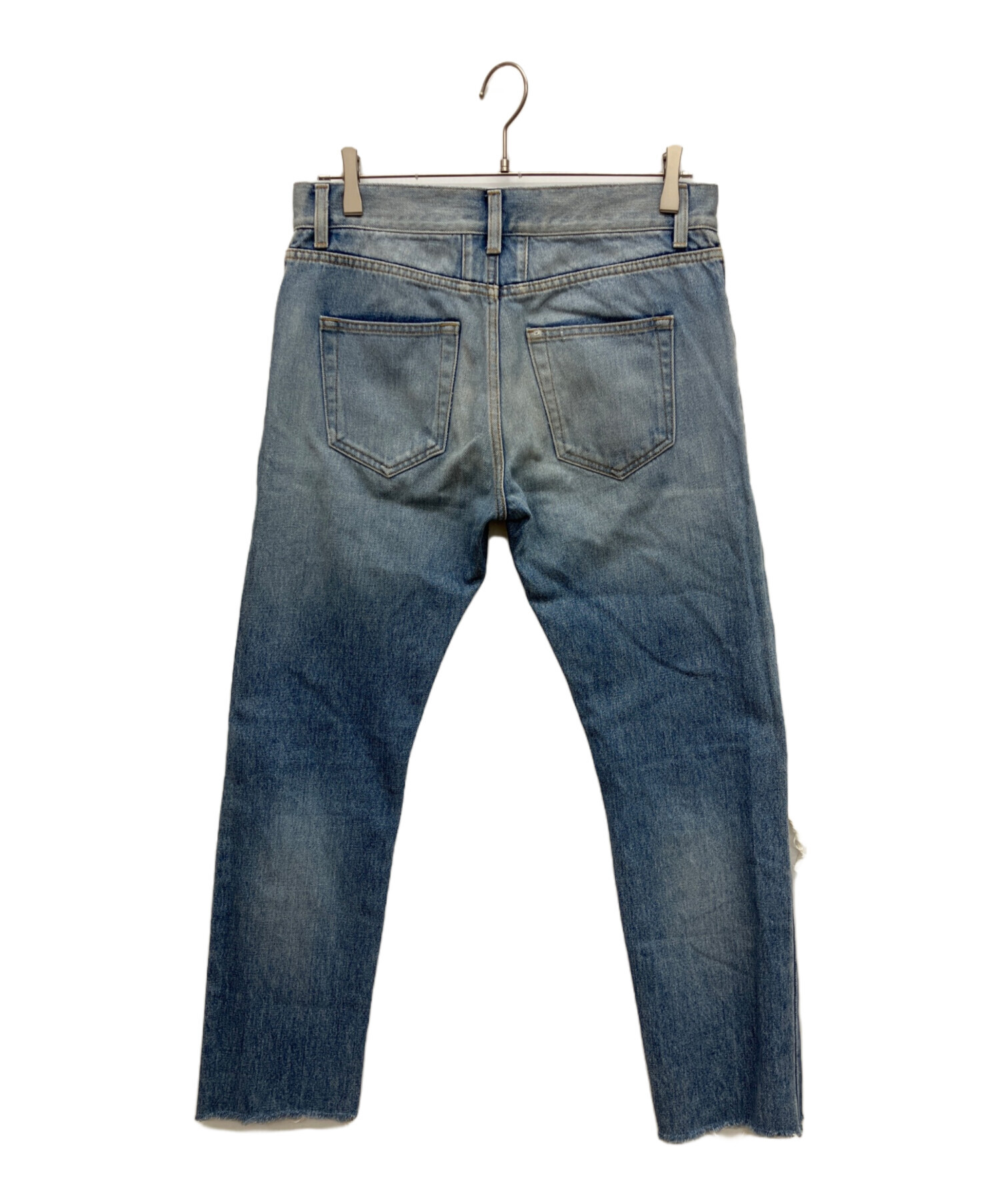 SAINT LAURENT ニークラッシュスキニーデニムパンツ 28インチ SAINT LAURENT PARIS サンローランパリ Crash Skinny Denim Pants