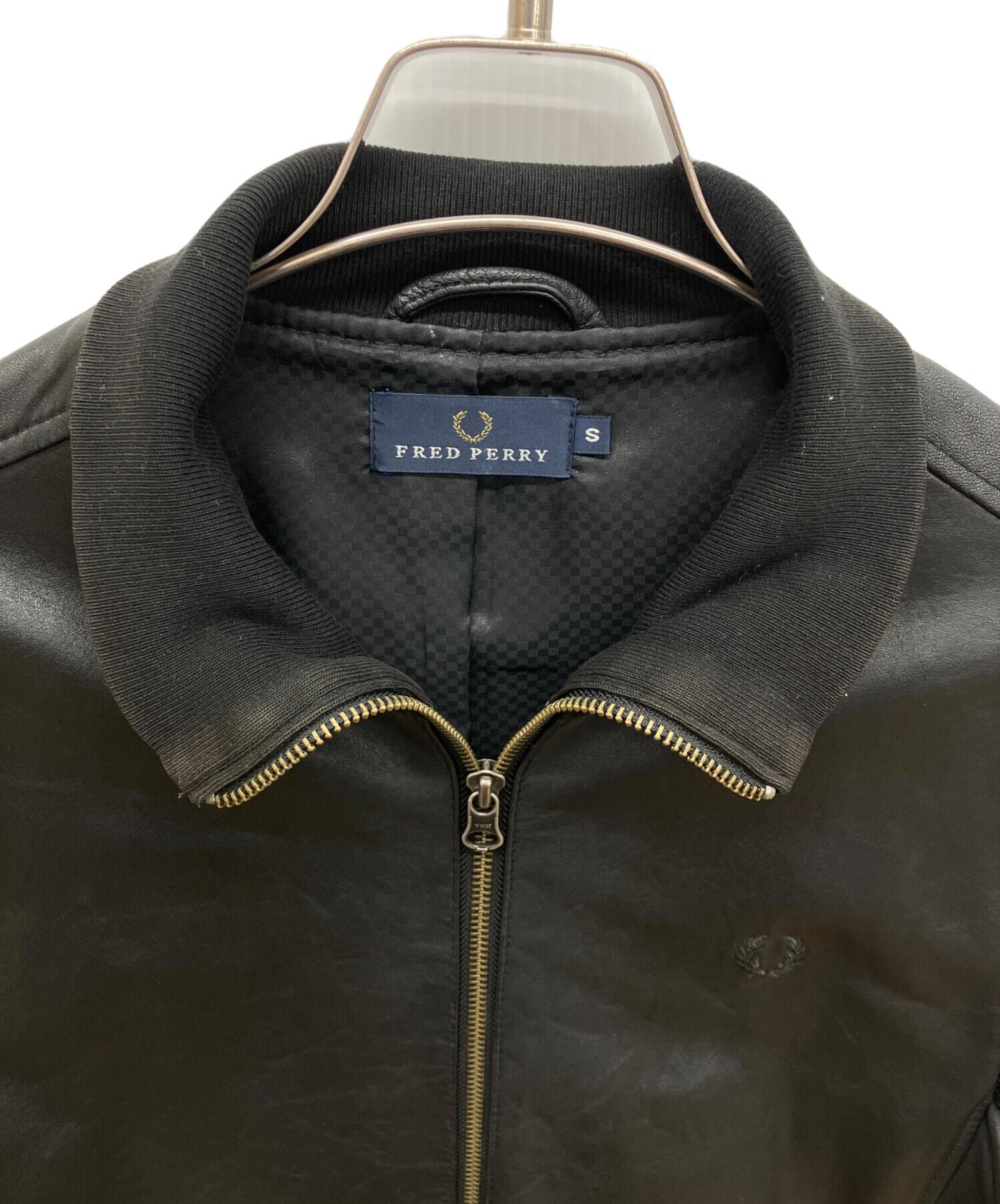 中古・古着通販】FRED PERRY (フレッドペリー) ラムレザートラック 
