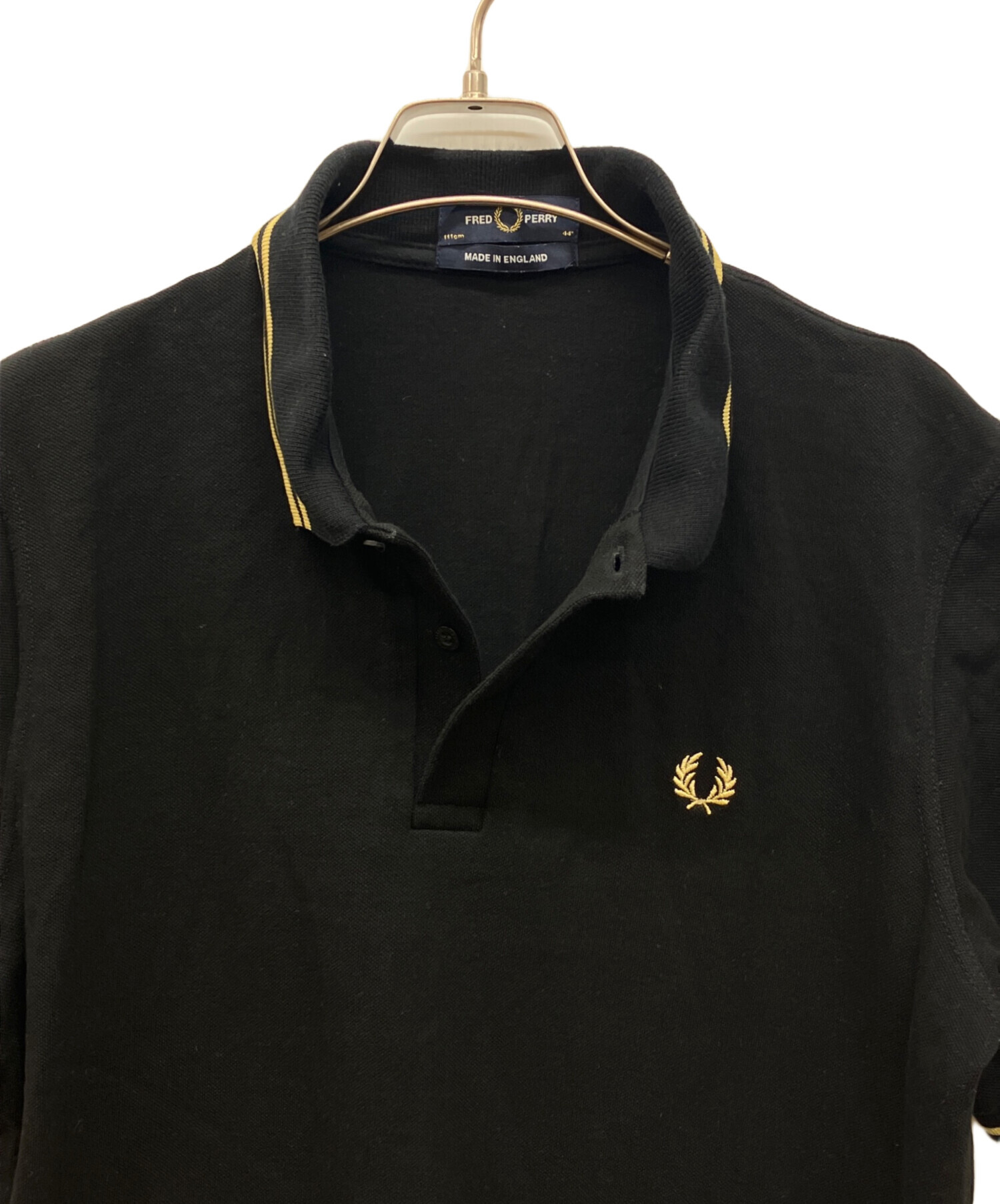 中古・古着通販】FRED PERRY (フレッドペリー) ポロシャツ ブラック