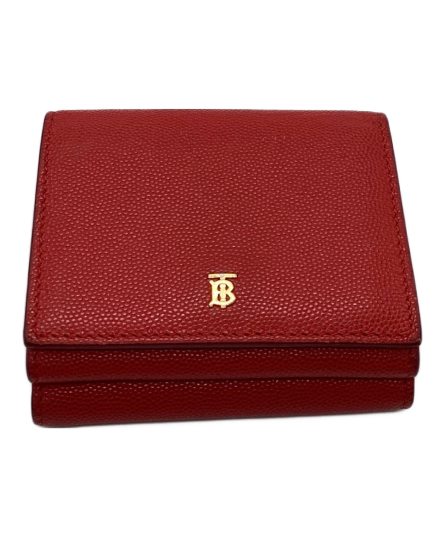 中古・古着通販】BURBERRY (バーバリー) TBロゴ グレイニーレザー