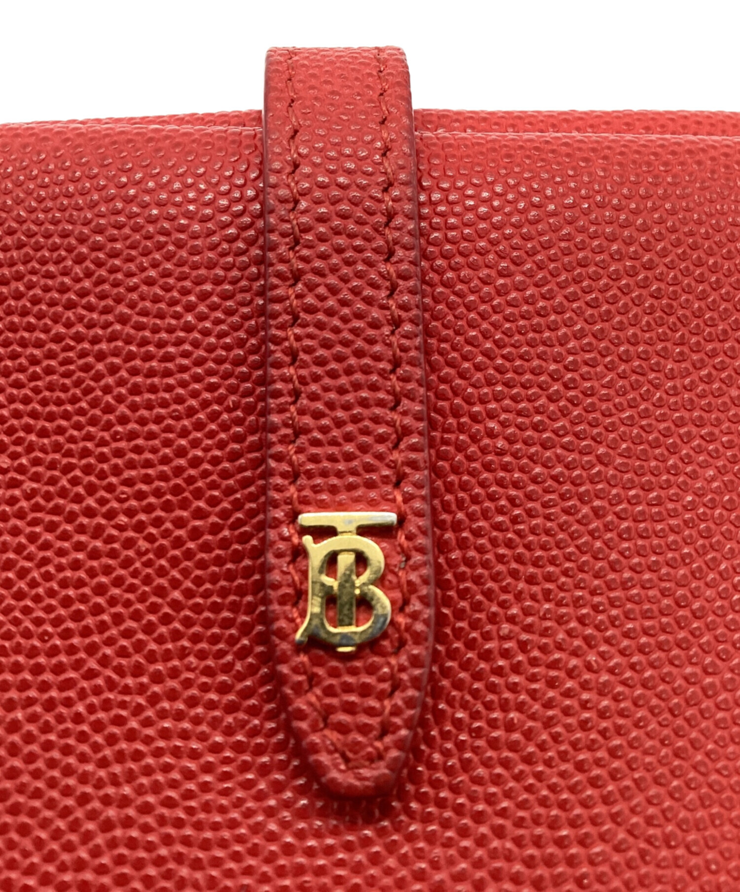 中古・古着通販】BURBERRY (バーバリー) TBロゴ グレイニーレザー