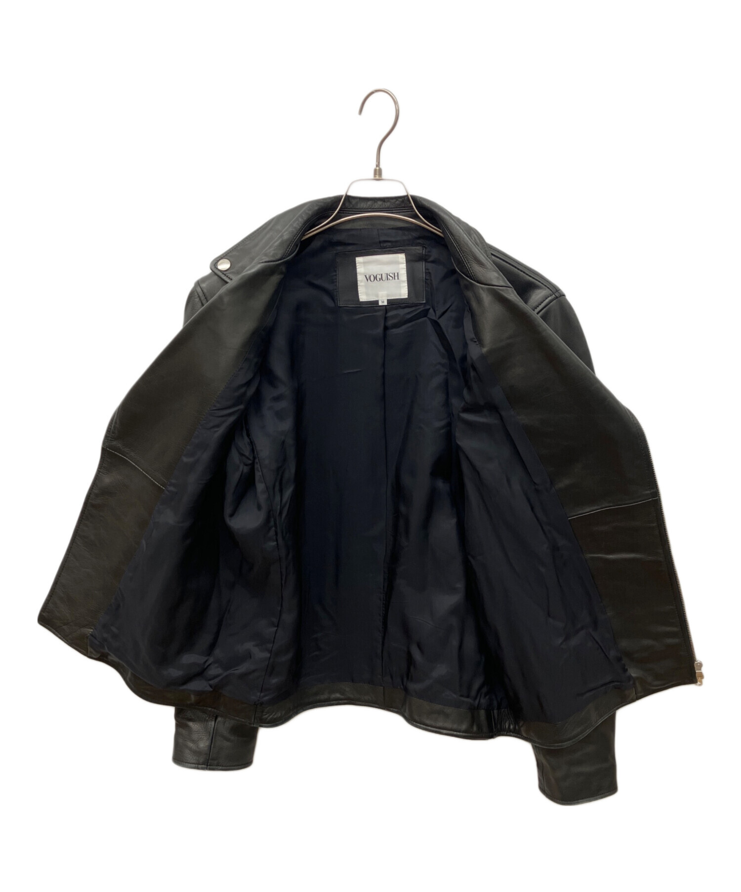 中古・古着通販】VOGUISH (ボーギッシュ) カウレザーダブルライダース