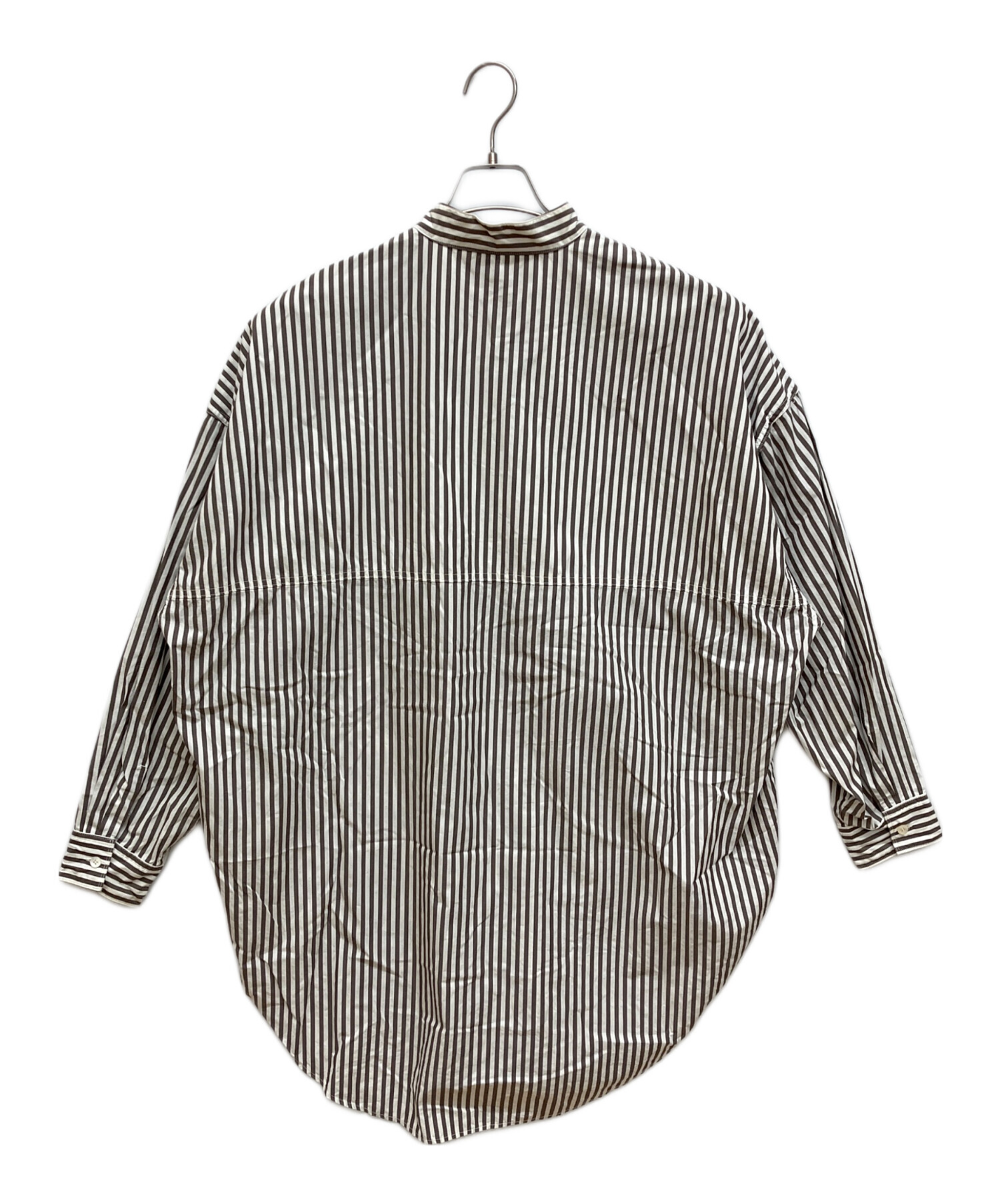 中古・古着通販】jieda (ジエダ) STAND COLLAR LONG SHIRT スタンド 