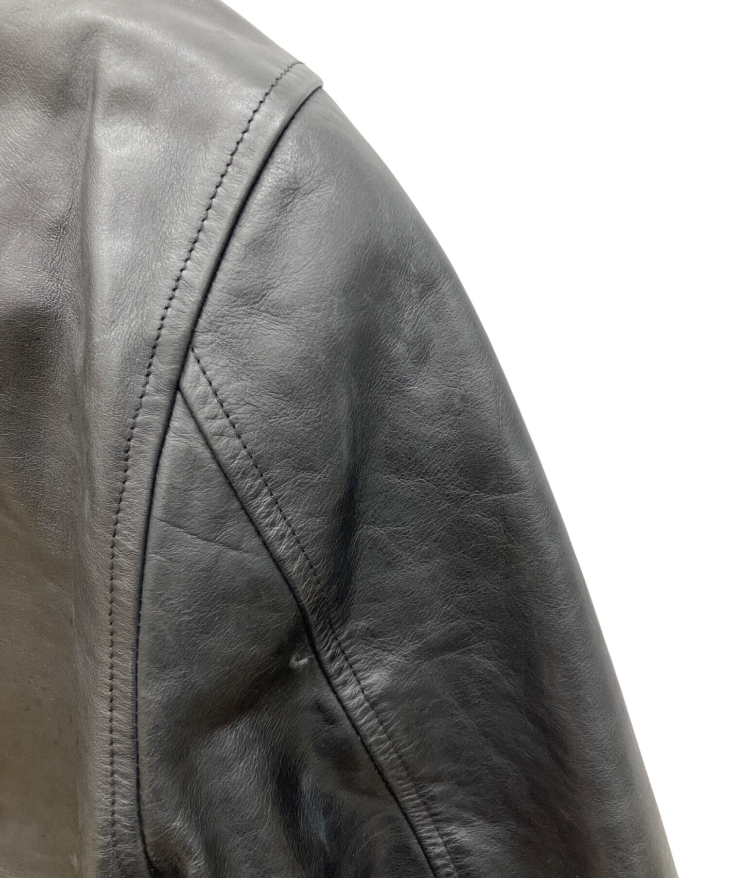 中古・古着通販】GAP (ギャップ) 00's OLD シングルレザージャケット