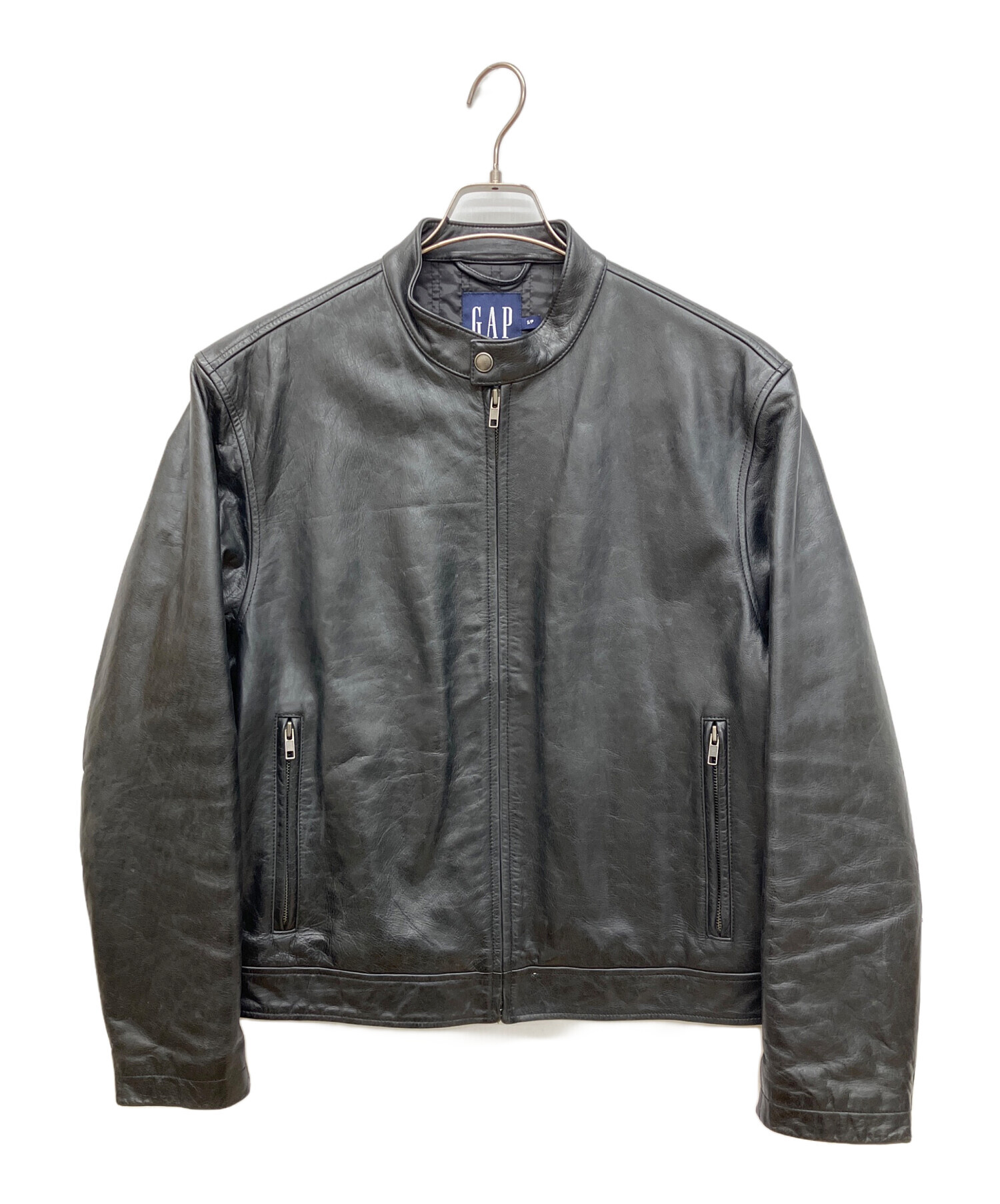 中古・古着通販】GAP (ギャップ) 00S OLD シングルレザージャケット 