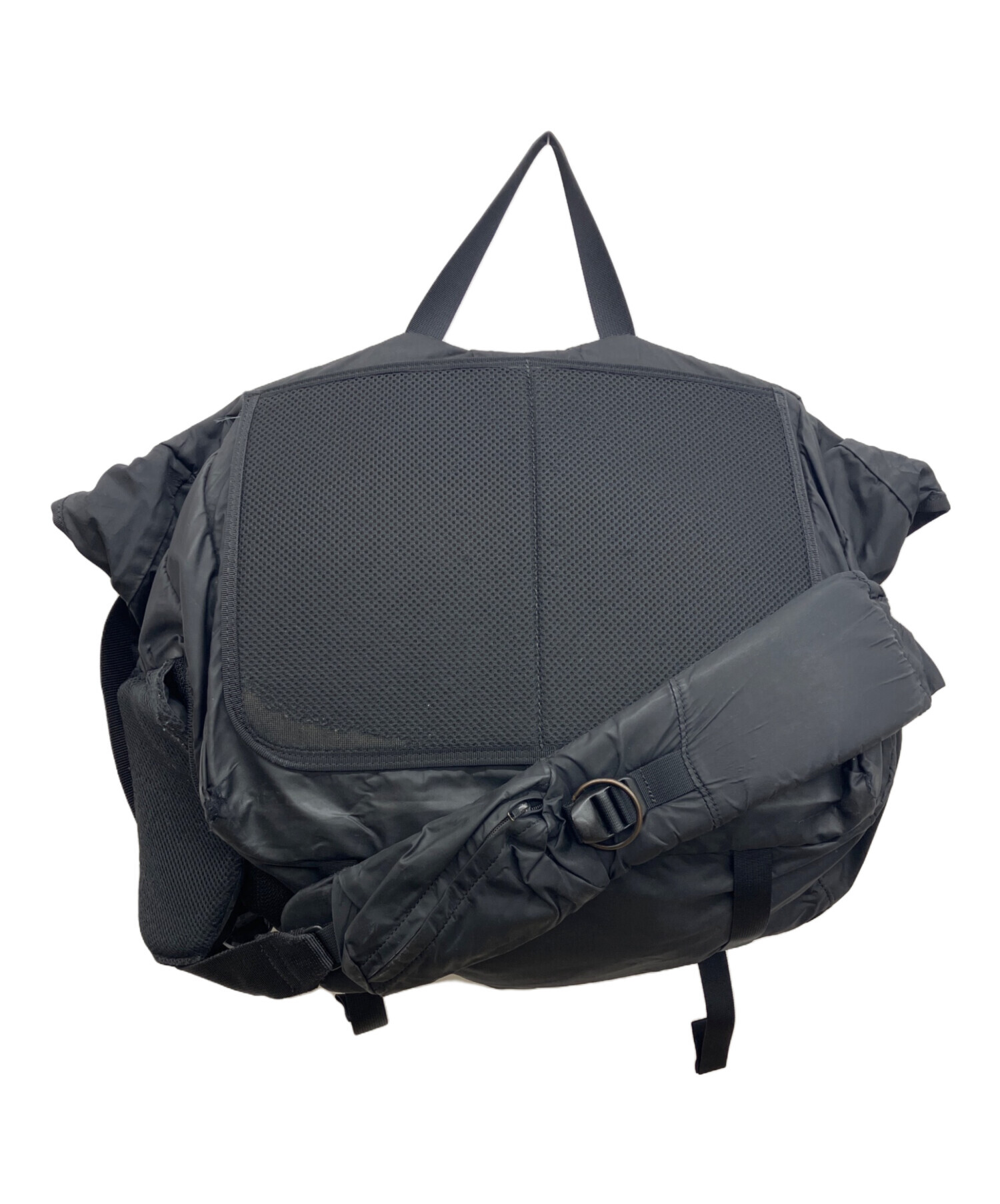PORTER ボディバッグ ブラック デニム　中古美品 中古・古着通販】PORTER (ポーター) ボディーバッグ ブラック