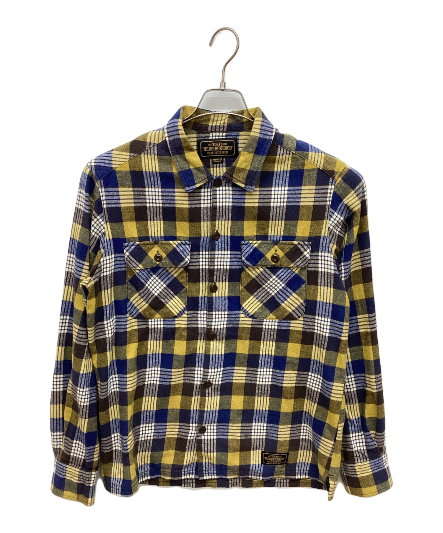 中古・古着通販】NEIGHBORHOOD (ネイバーフッド) チェックネルシャツ