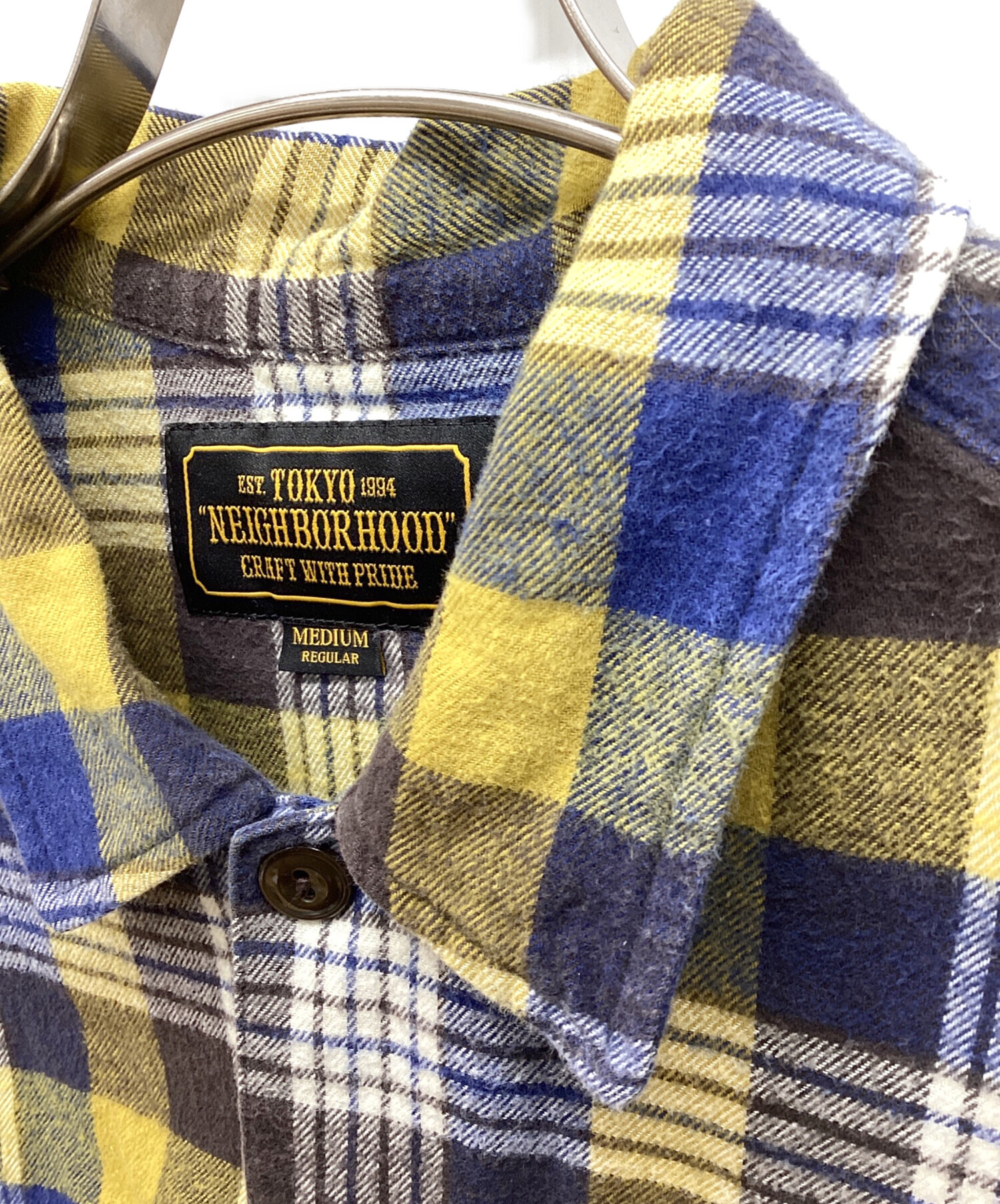 中古・古着通販】NEIGHBORHOOD (ネイバーフッド) チェックネルシャツ