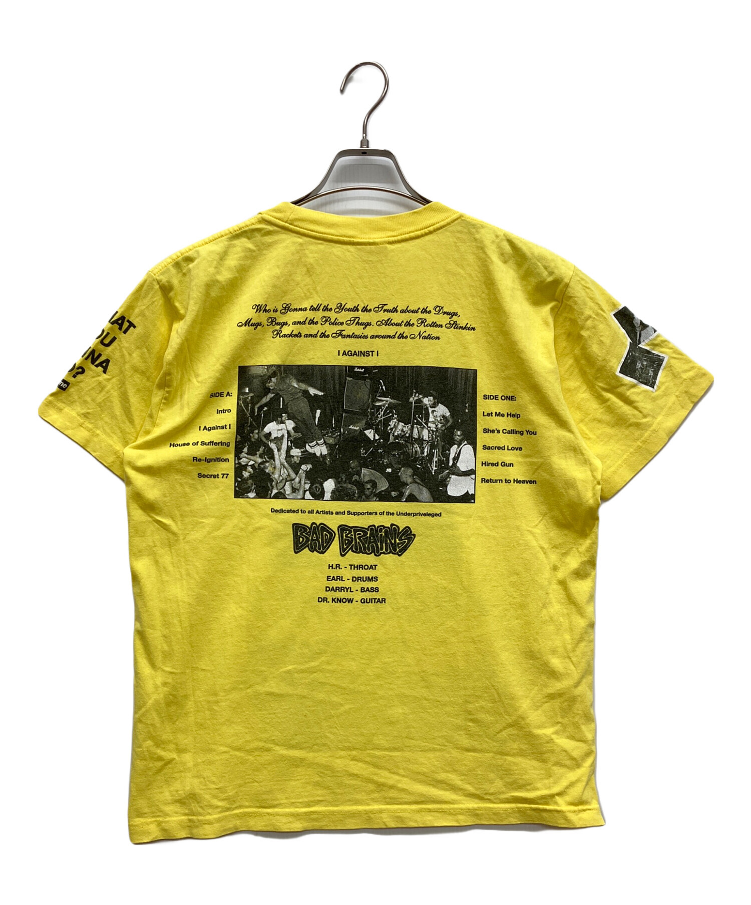 S*r様 Supreme × BAD BRAINS I Against I Tシ 中古・古着通販】SUPREME (シュプリーム) Bad Brains I Against I Tee