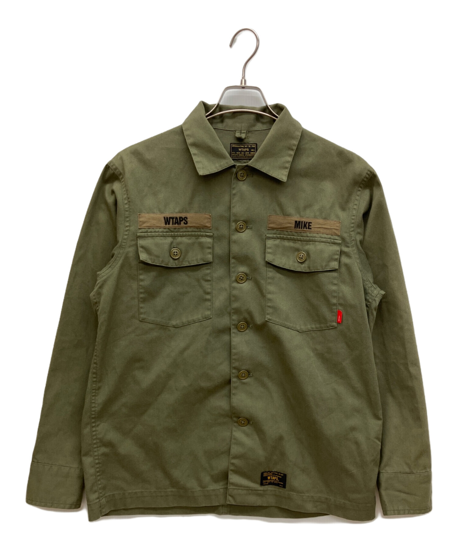 WTAPS ダブルタップス カジュアルシャツ メンズ 【古着】【中古】 中古・古着通販】WTAPS (ダブルタップス) バッズ ロングスリーブ