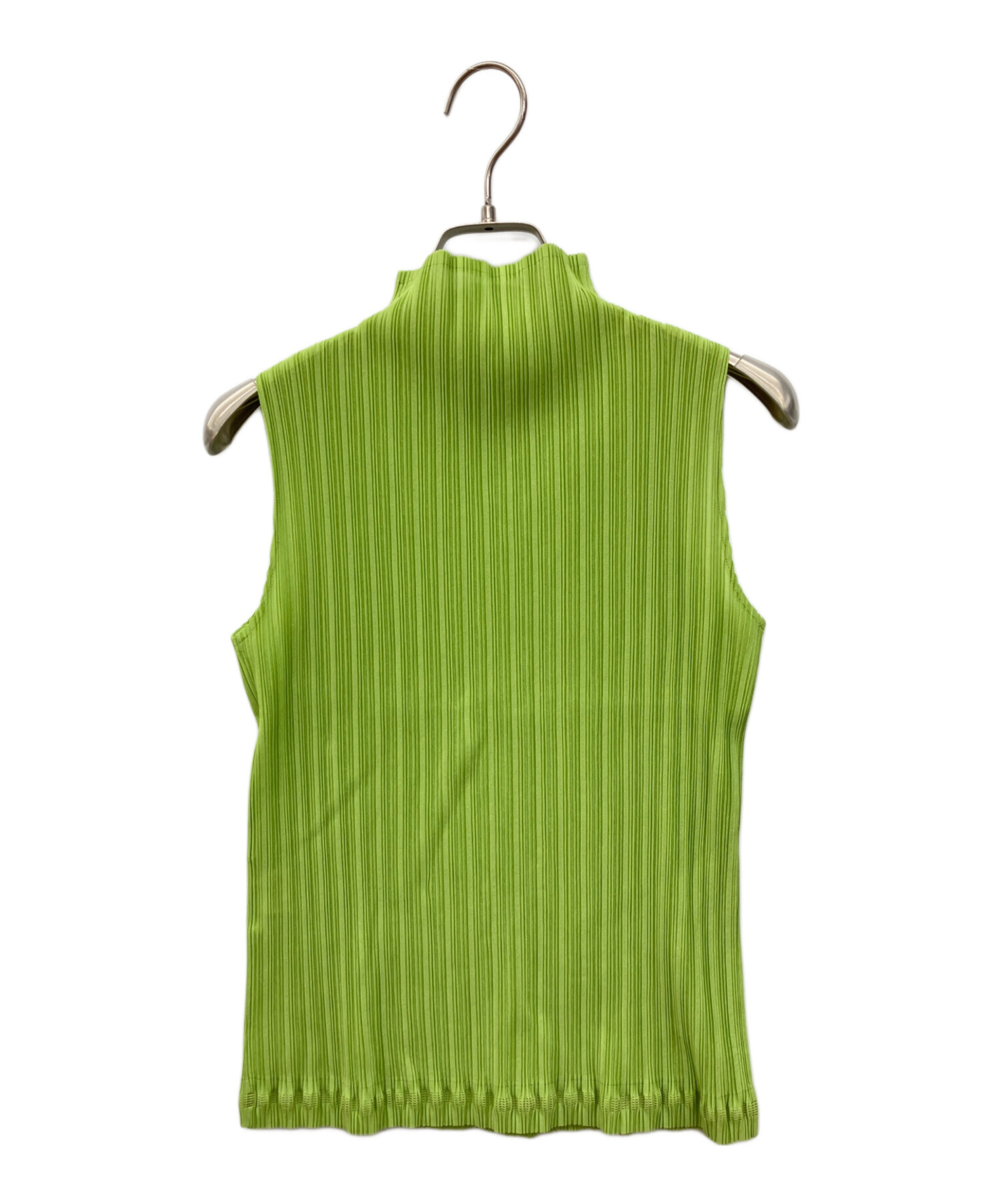イッセイミヤケ プリーツプリーズ PLEATS PLEASE トップス グリーン イッセイミヤケ プリーツプリーズ PLEATS PLEASE トップス グリーン