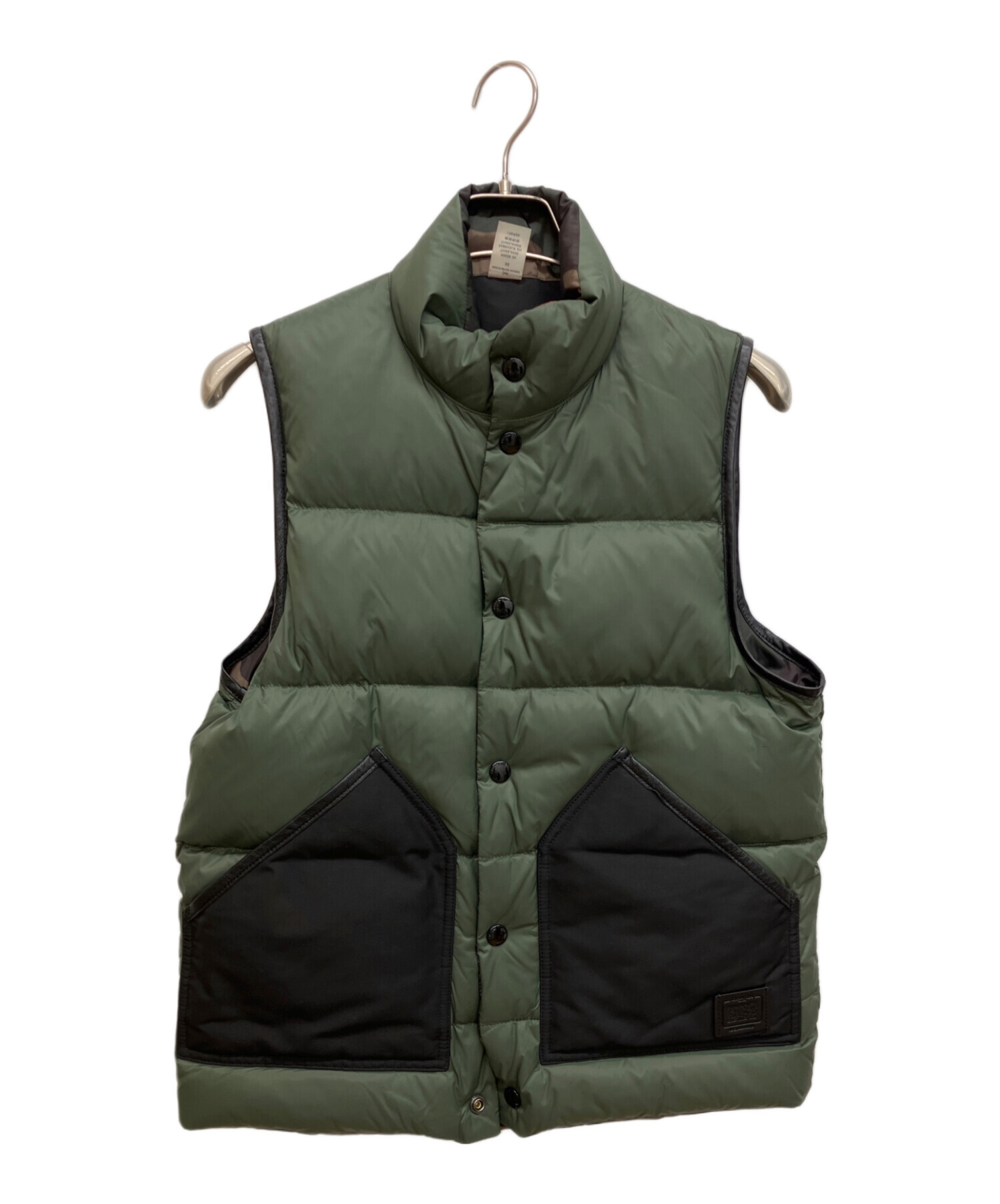 COACH コーチ　ダウンベスト 中古・古着通販】COACH (コーチ) リバーシブルダウンベスト グリーン