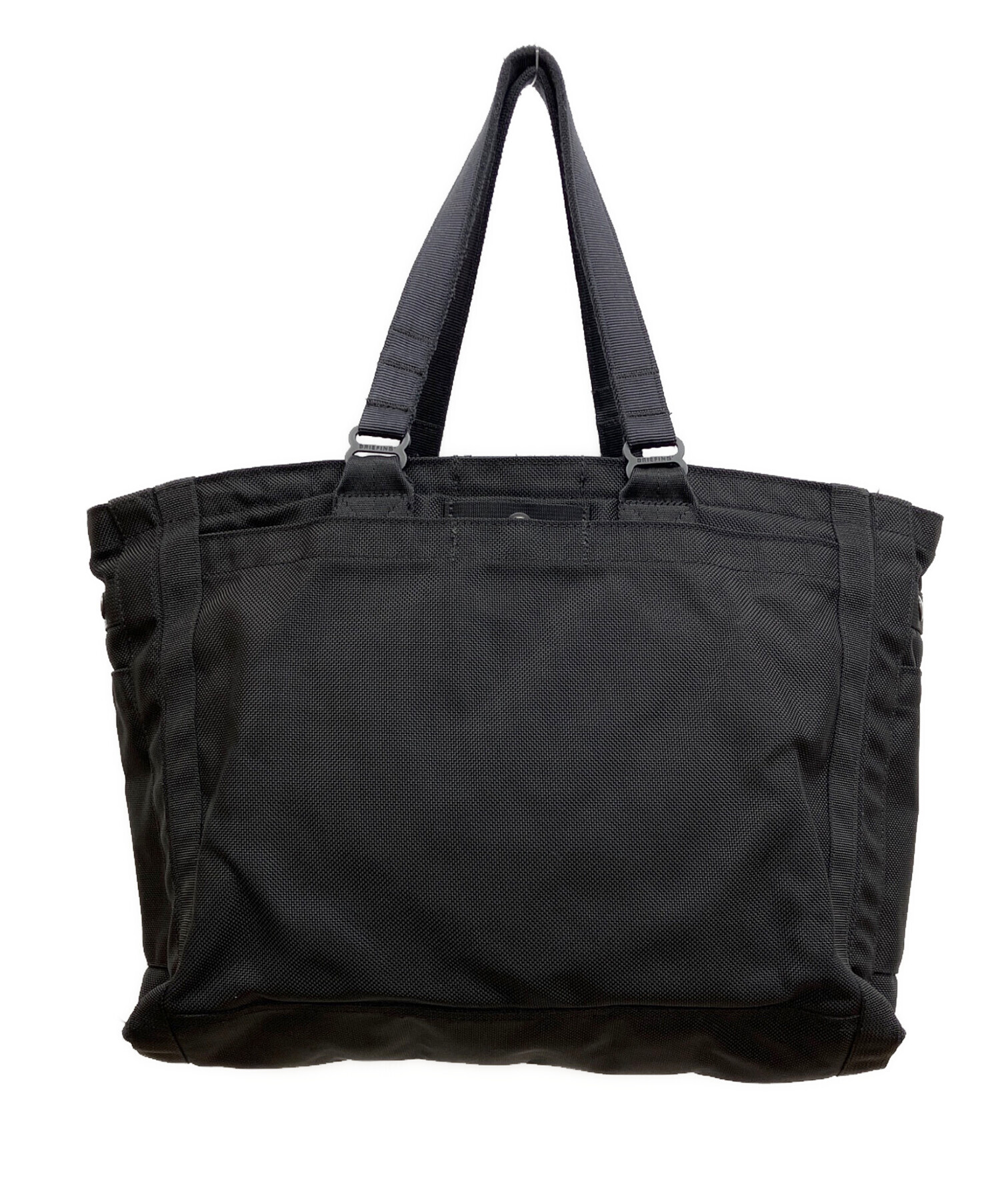【USED】BRIEFING トートバッグ ブラックBR470AU004512 中古・古着通販】BRIEFING (ブリーフィング) SQトートバッグ ブラック